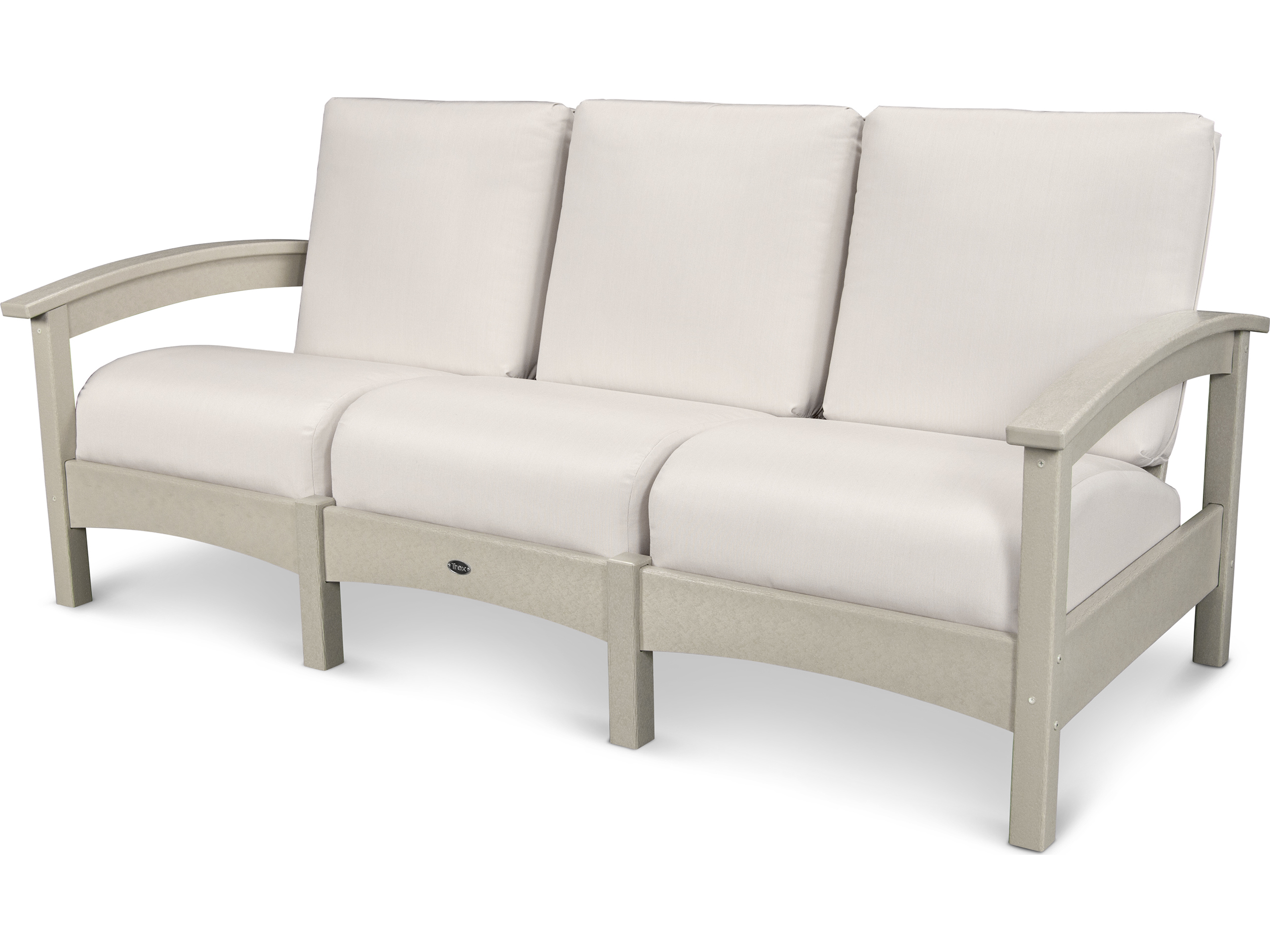 Trex® Outdoor Furniture™ Rockport Deep Seating Recycled Plastic Sofa