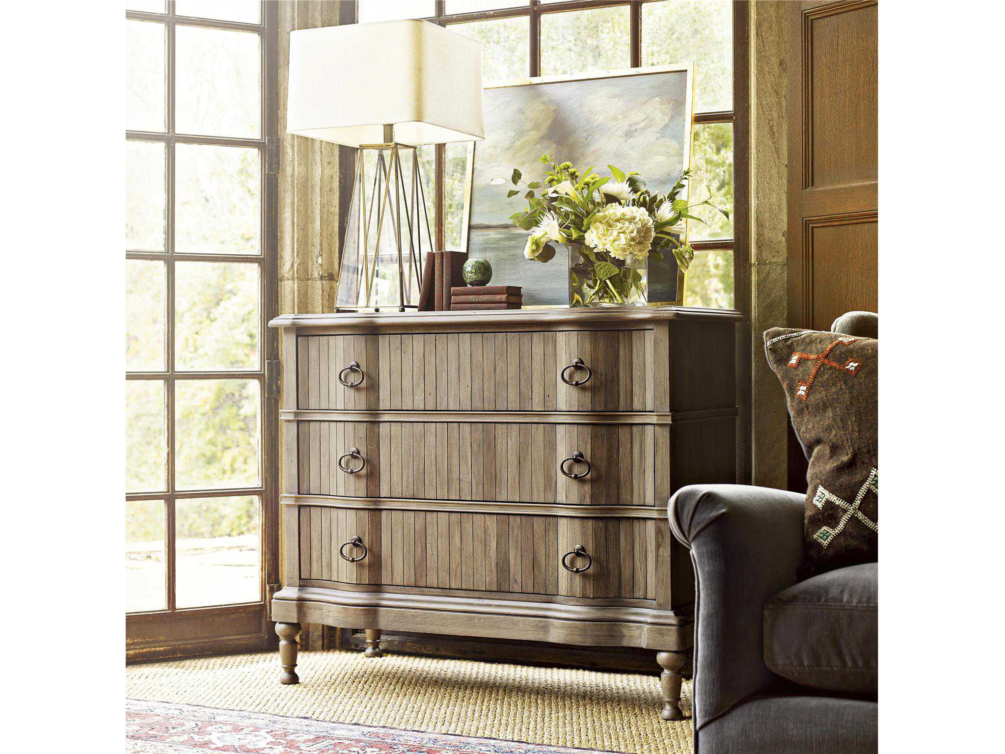 Universal Furniture Authenticity Khaki Chelsea Hall Chest UF572845