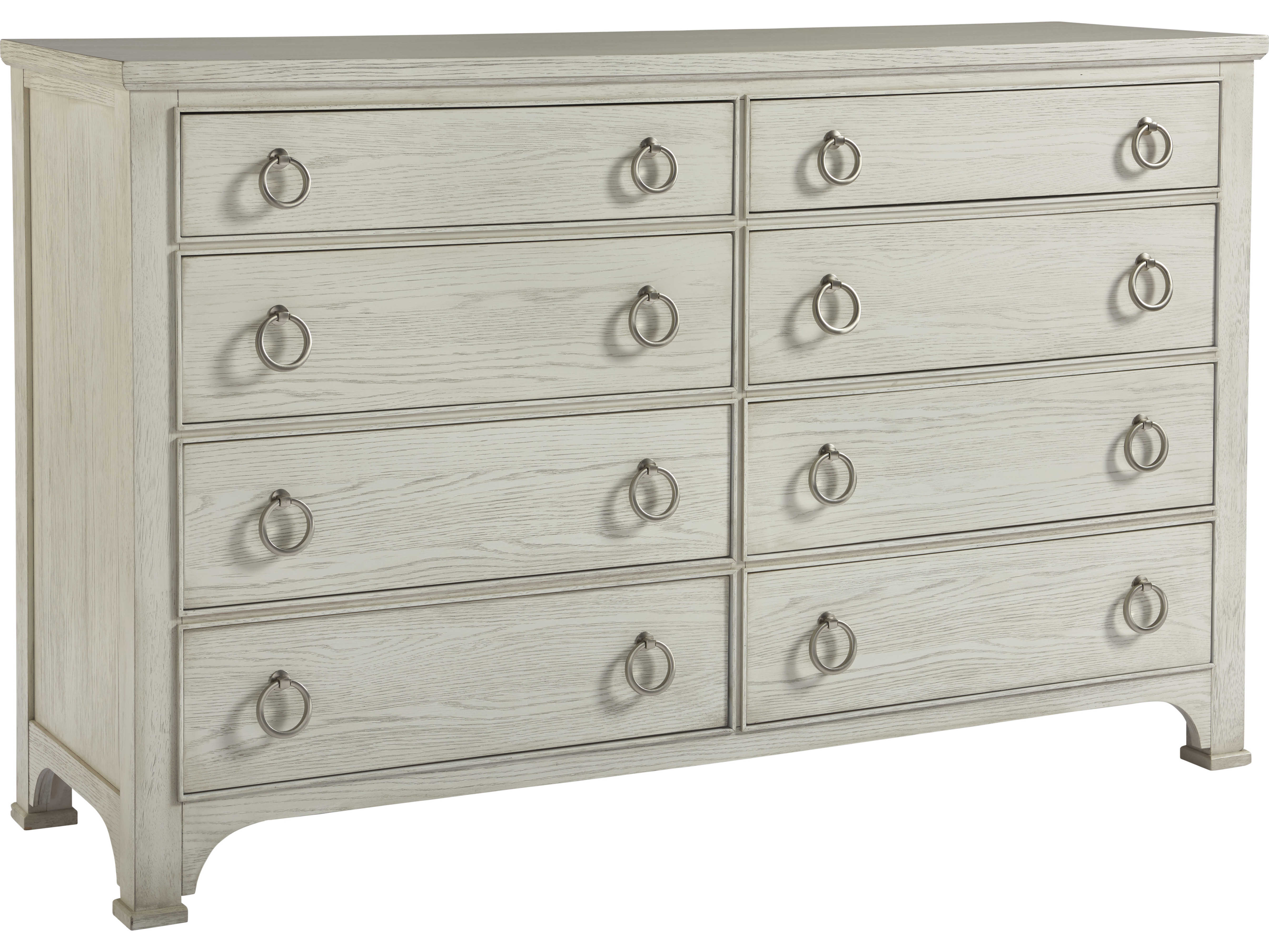 Universal Furniture Coastal Living The Escape 64" Wide 8Drawers White