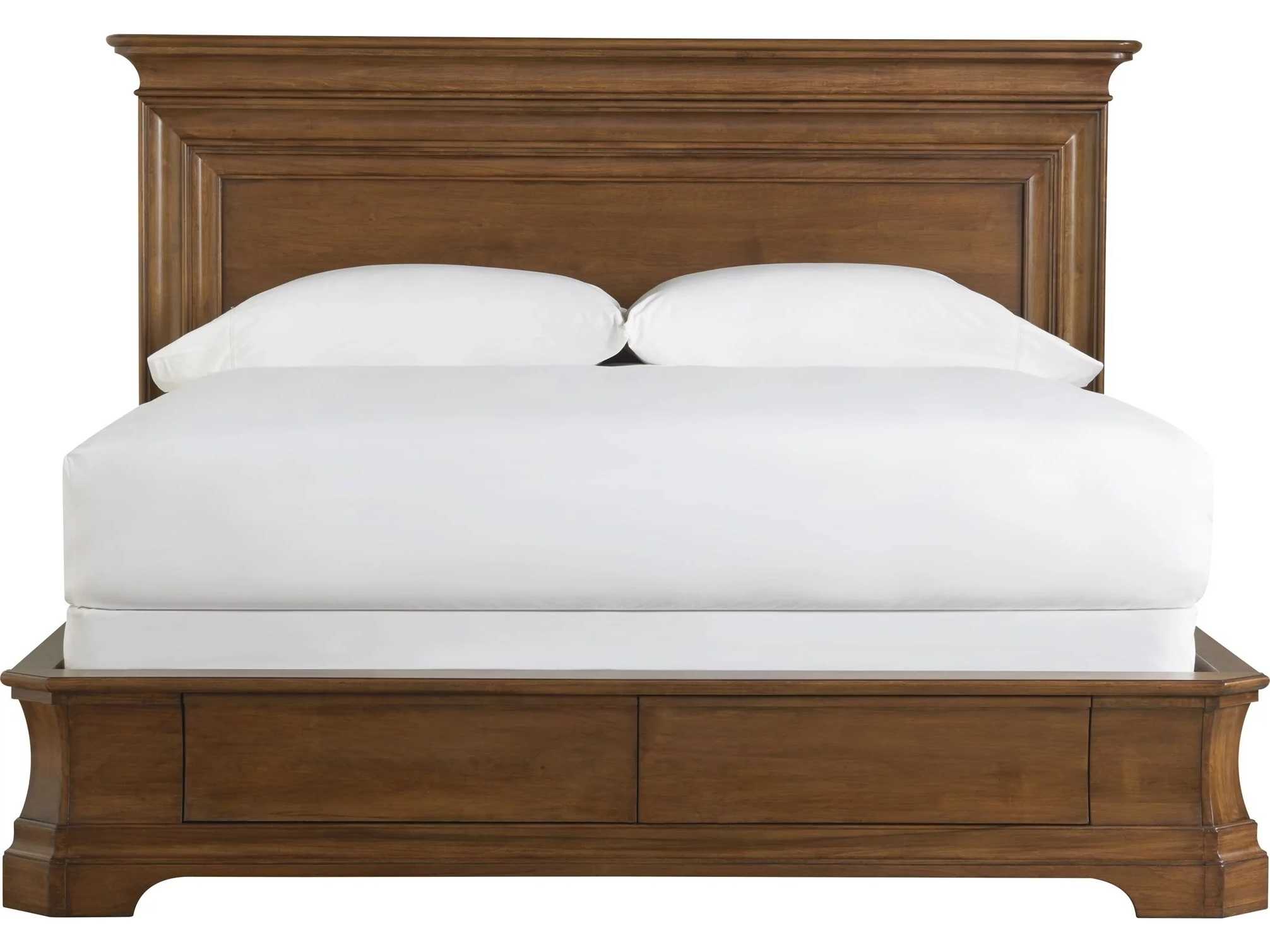 Universal Furniture Kingsbury Cognac King Platform Bed with Storage