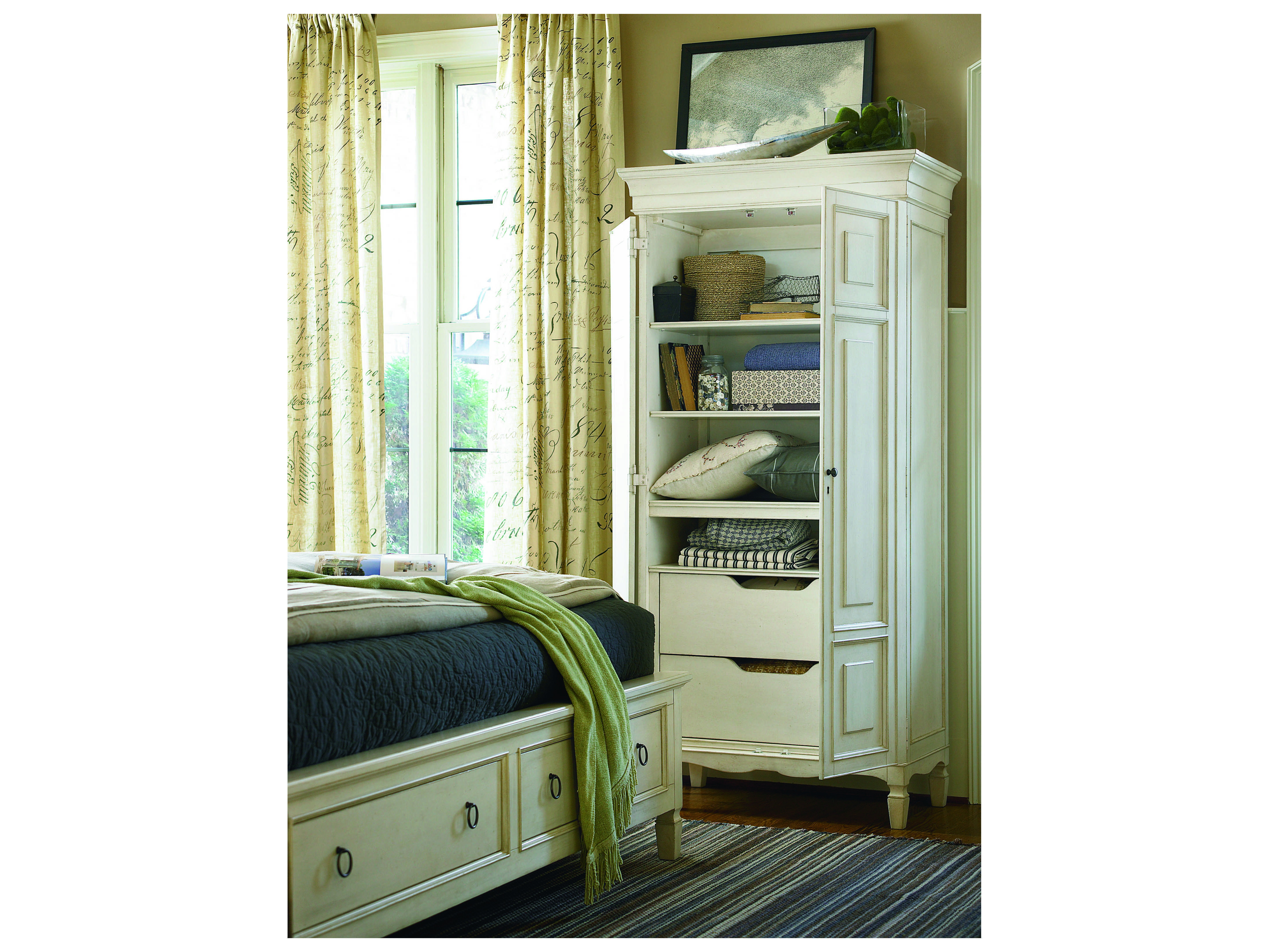 Universal Furniture Summer Hill Cotton Wardrobe Armoire UF987160