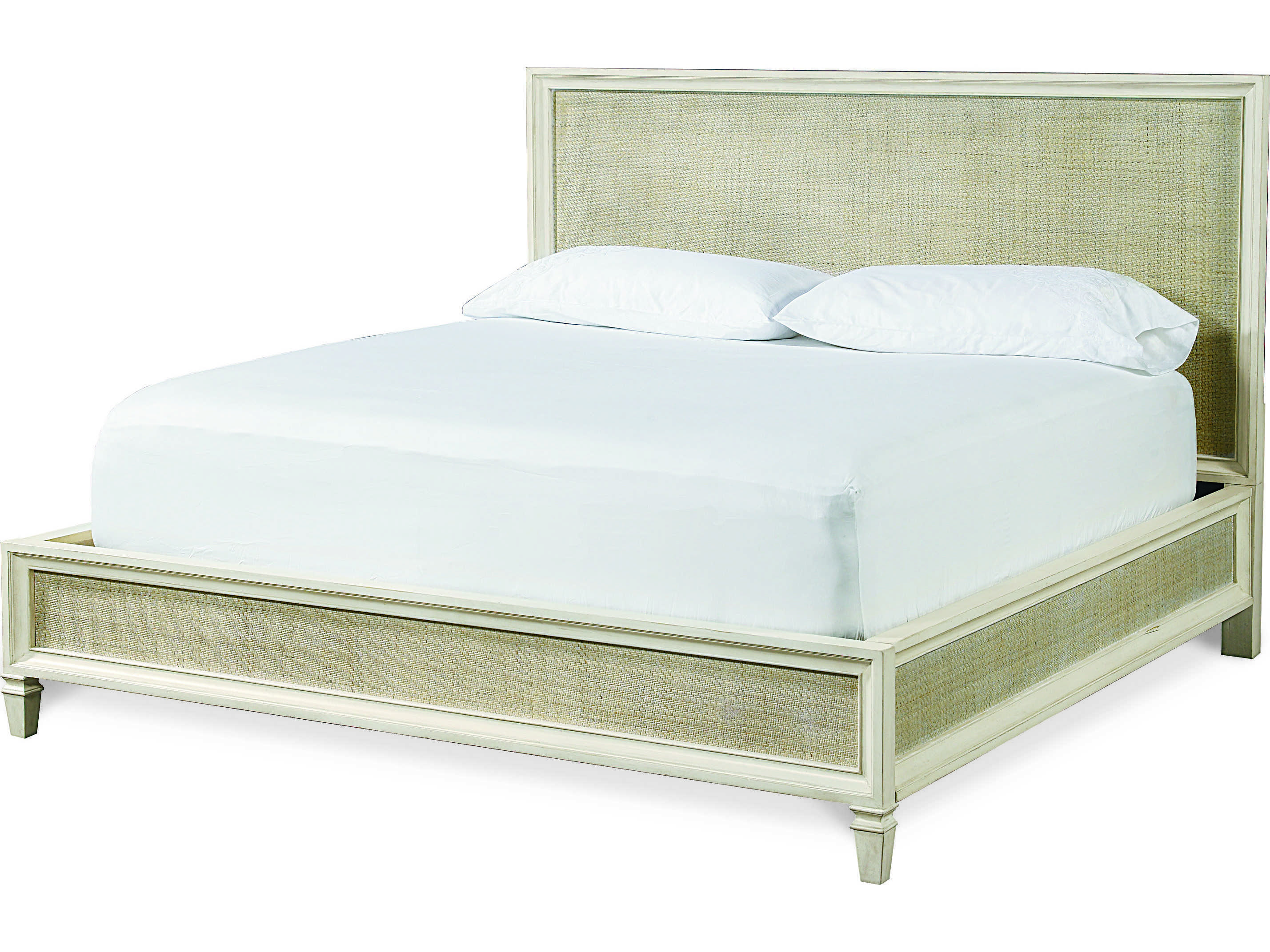 Universal Furniture Summer Hill Cotton King Size Woven Panel Bed
