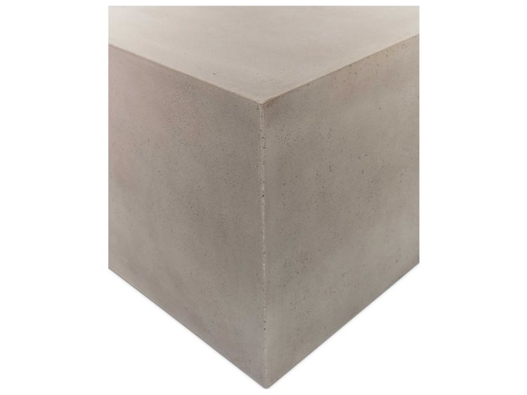 Urbia Outdoor Bloc Dark Grey Concrete Square Coffee Table UROVGSBLOC40SQ