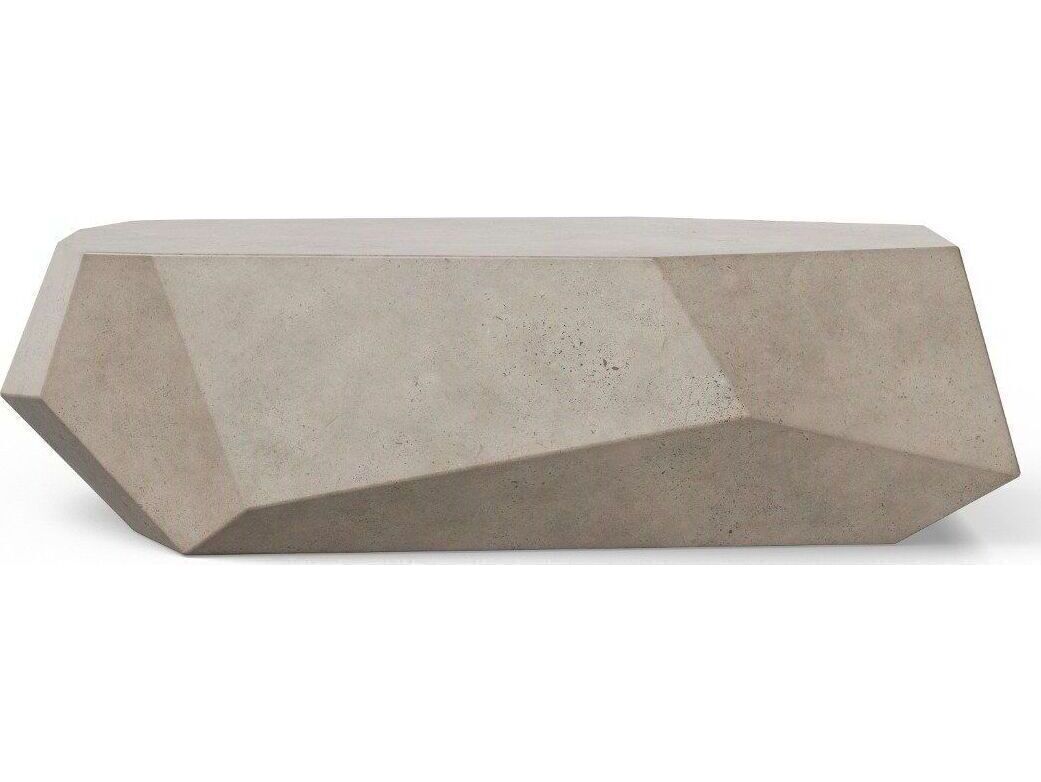 Urbia Outdoor Mixx Dark Grey 56'' Concrete Octagon Coffee Table