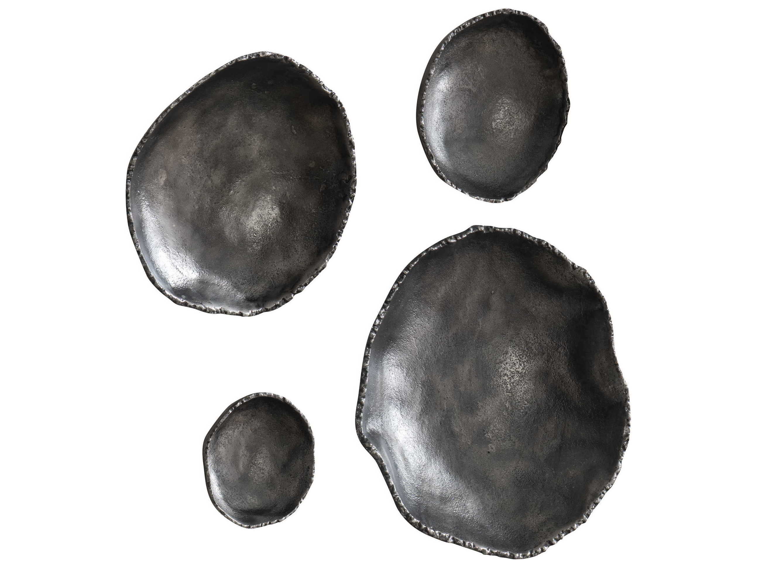 Uttermost Lucky Coins Nickel Metal Wall Art (Set of 4) UT04344