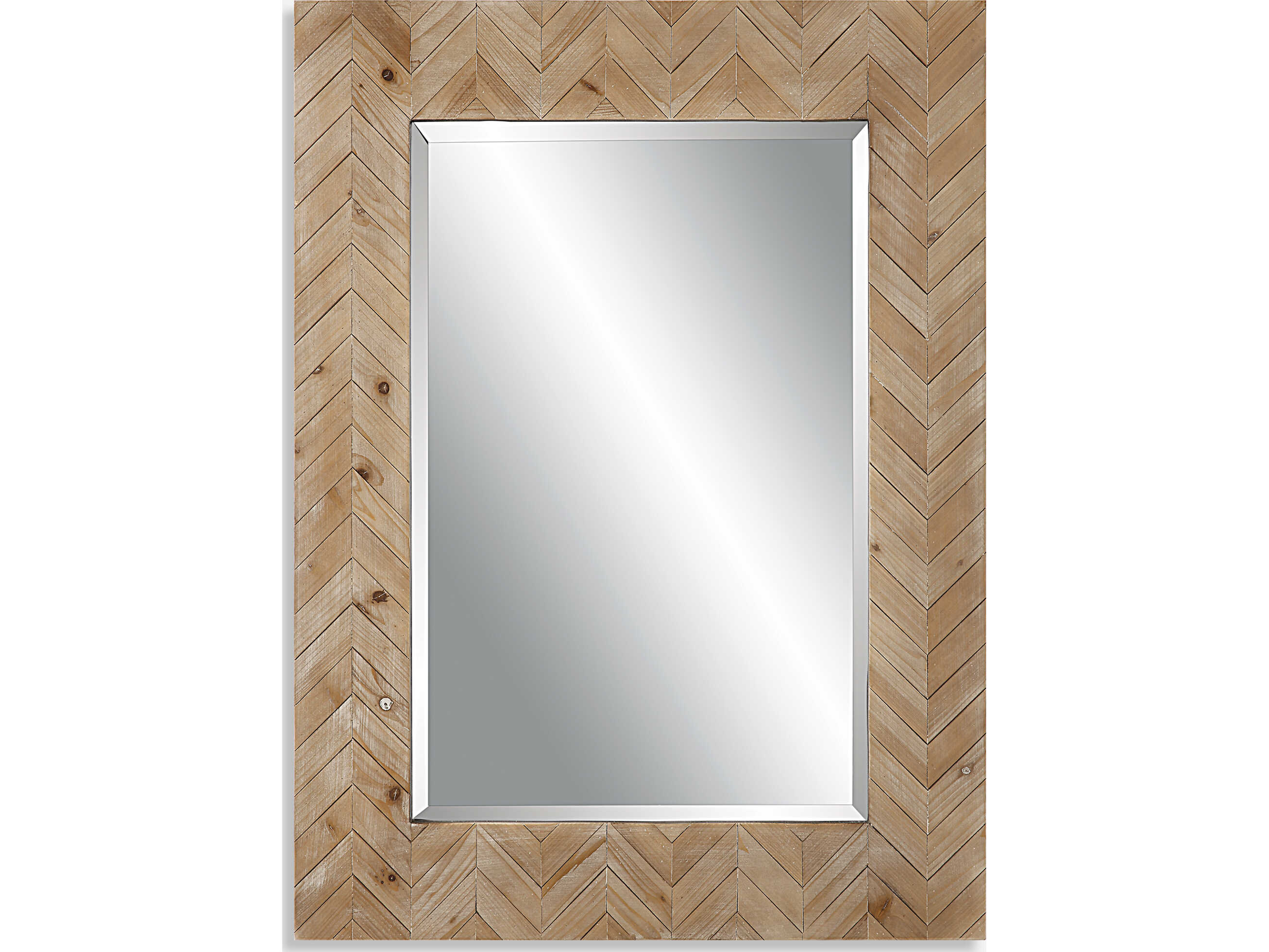 Uttermost Demetria Light Gray Glaze 35''W x 47''H Rectangular Wall