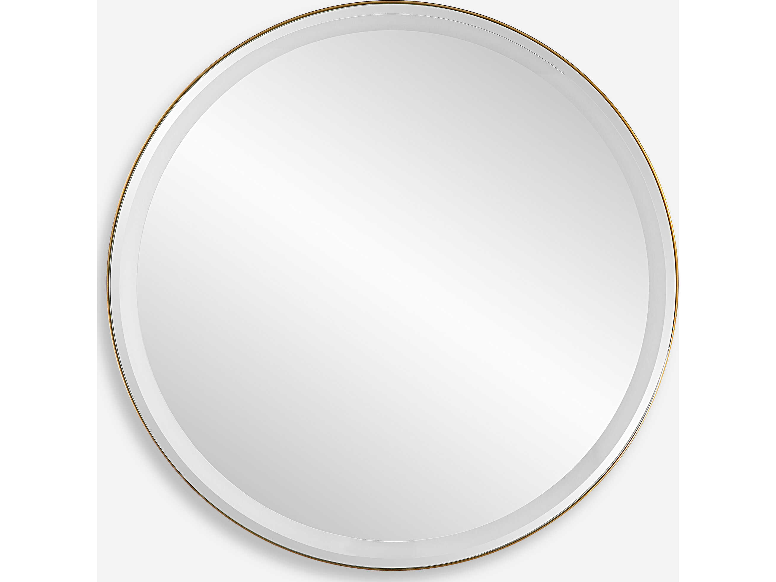 Uttermost Crofton Lighted Round Wall Mirror UT09947