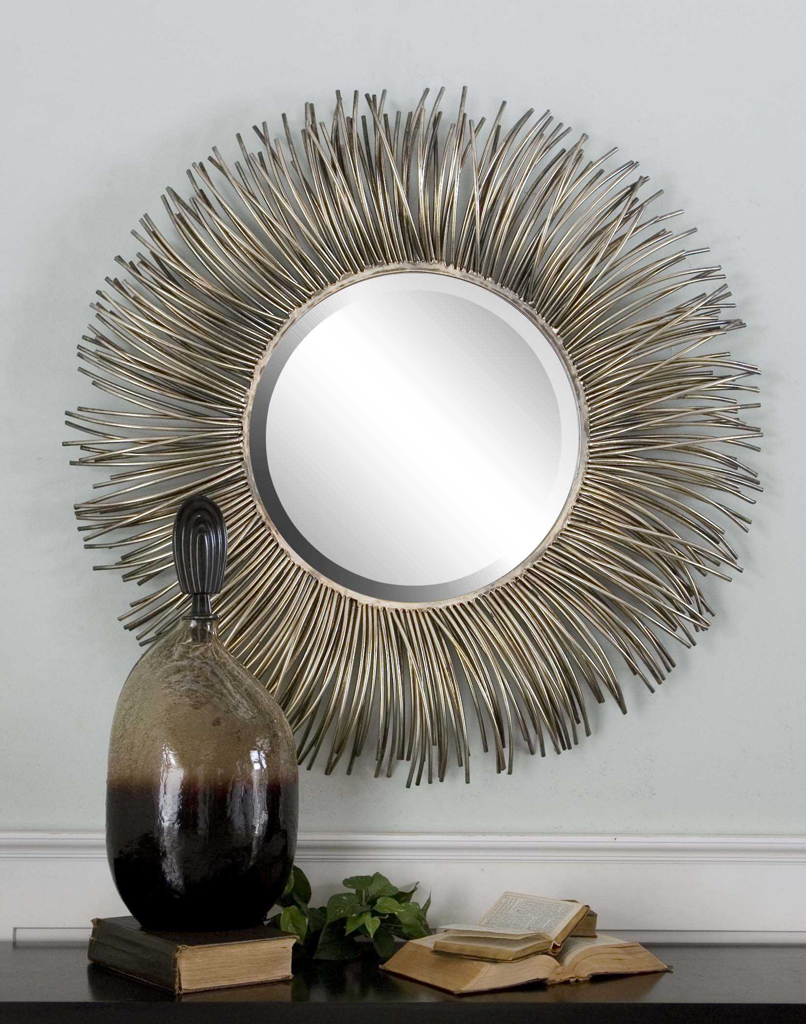 Uttermost Akisha 38 Round Starburst Wall Mirror UT12845