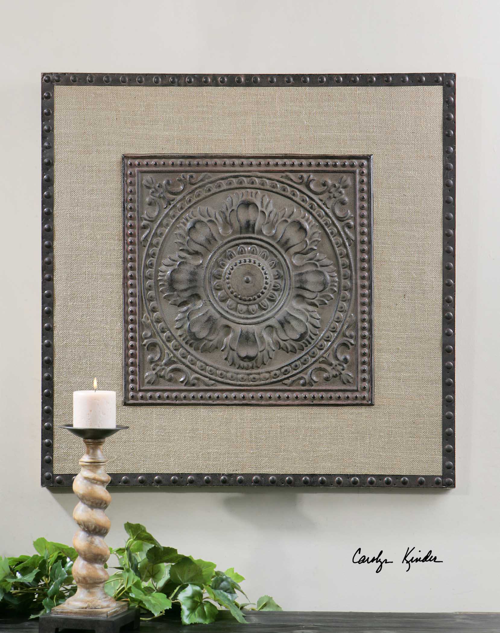 Uttermost Filandari Stamped Metal Wall Art UT13826