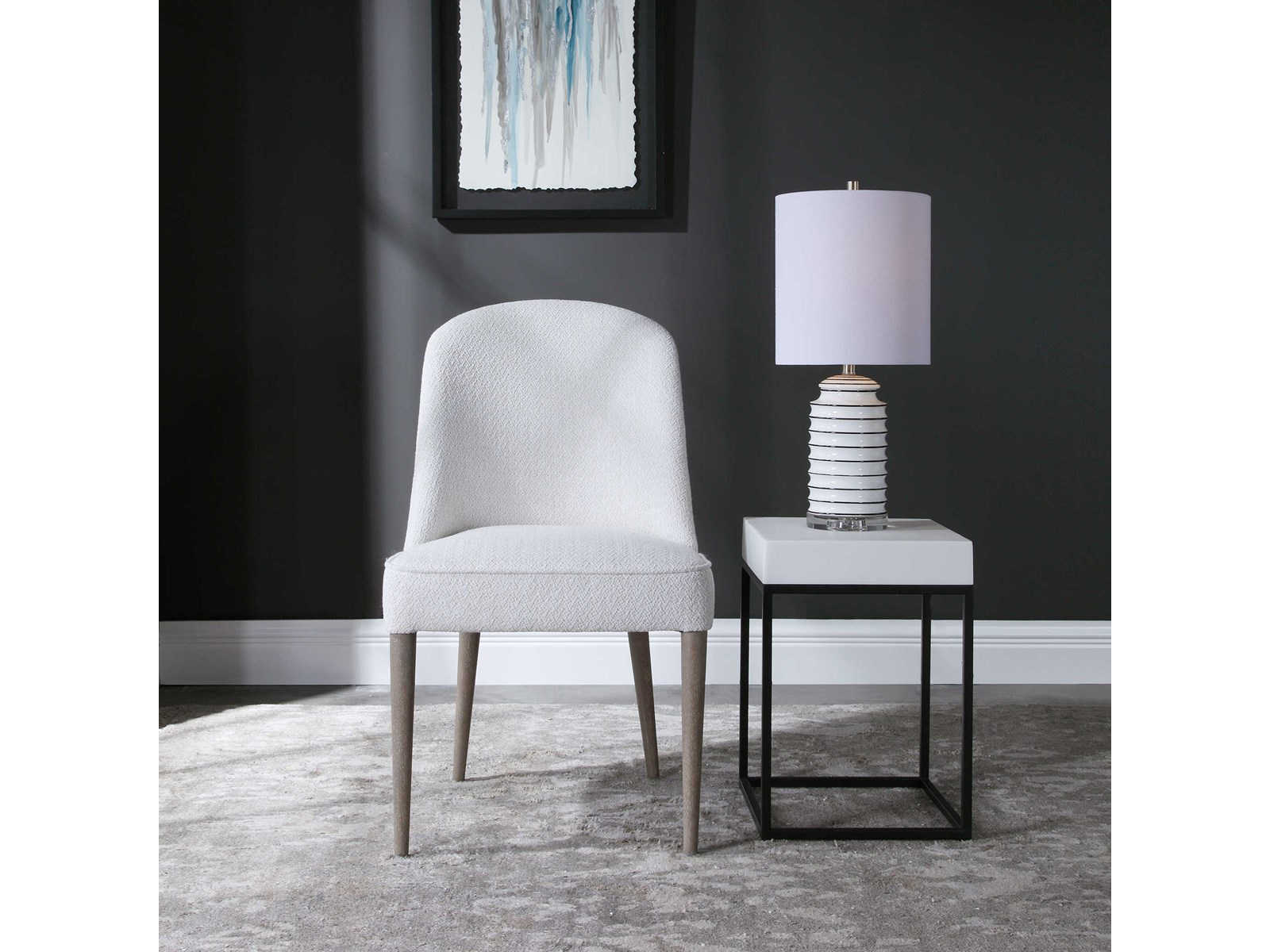 Uttermost Brie Upholstered Dining Chair UT235582