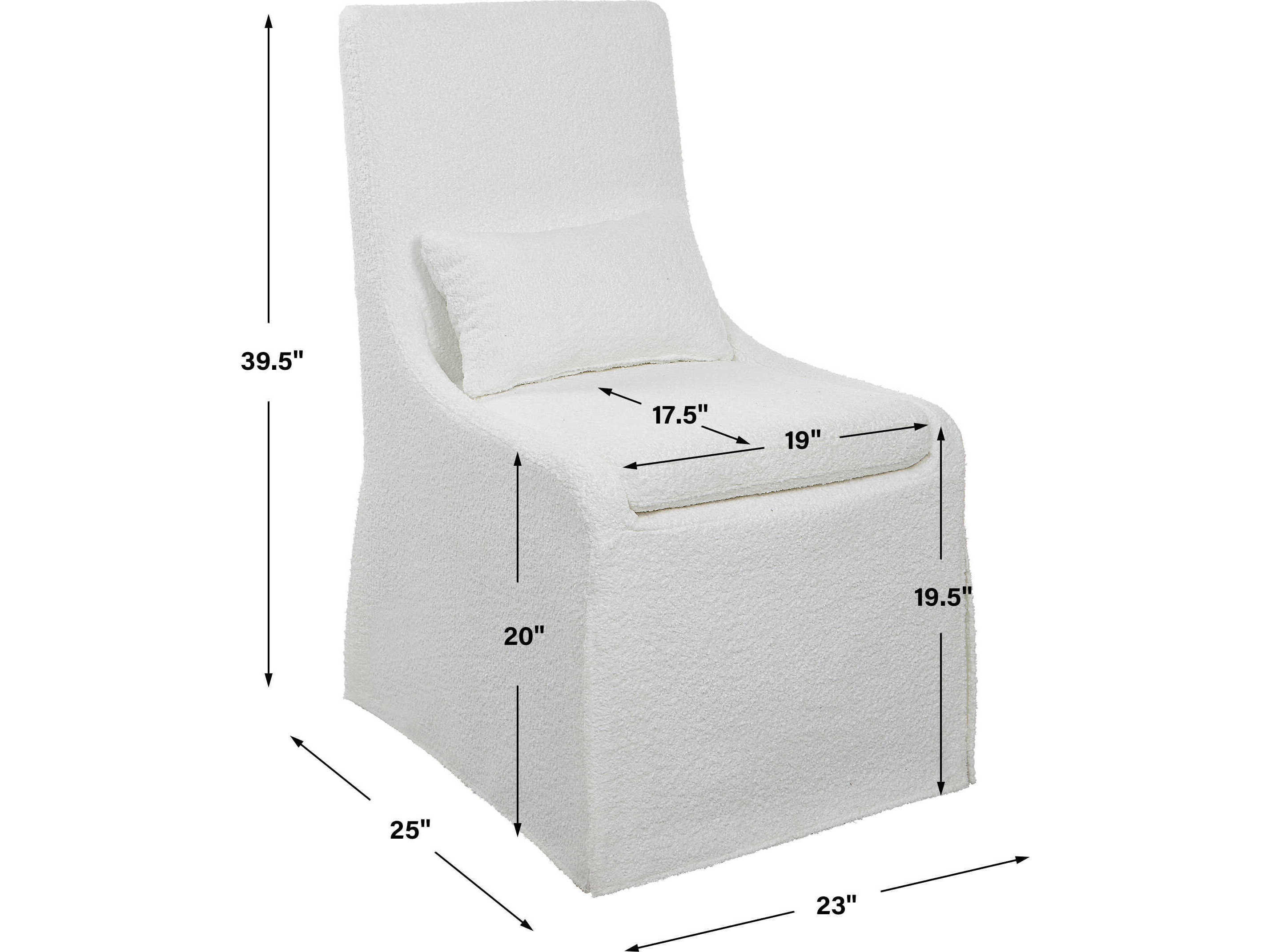 Uttermost Coley Upholstered Dining Chair UT23728