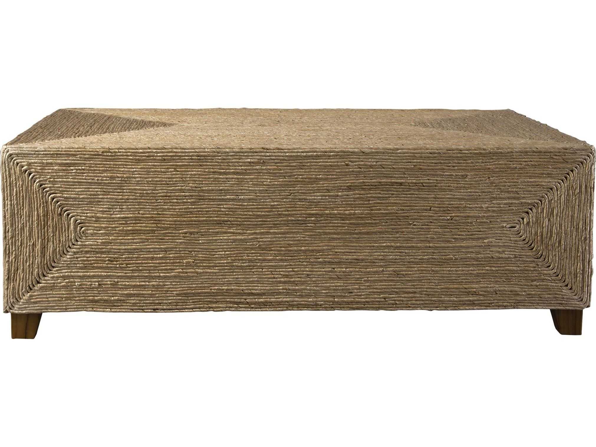 Uttermost Rora Rectangular Wicker Natural Coffee Table UT25465