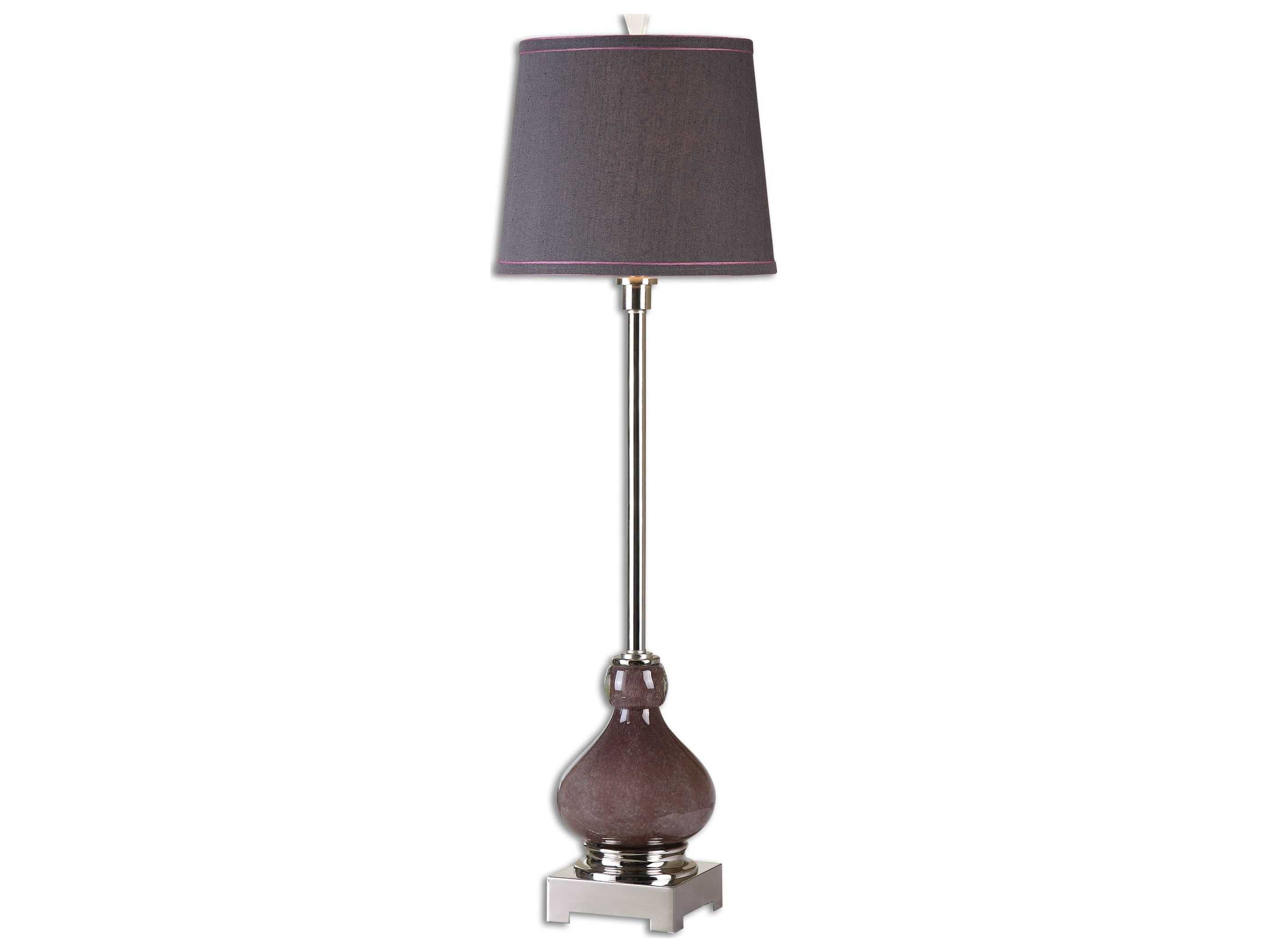 Uttermost Charoite Deep Purple Buffet Lamp UT29346