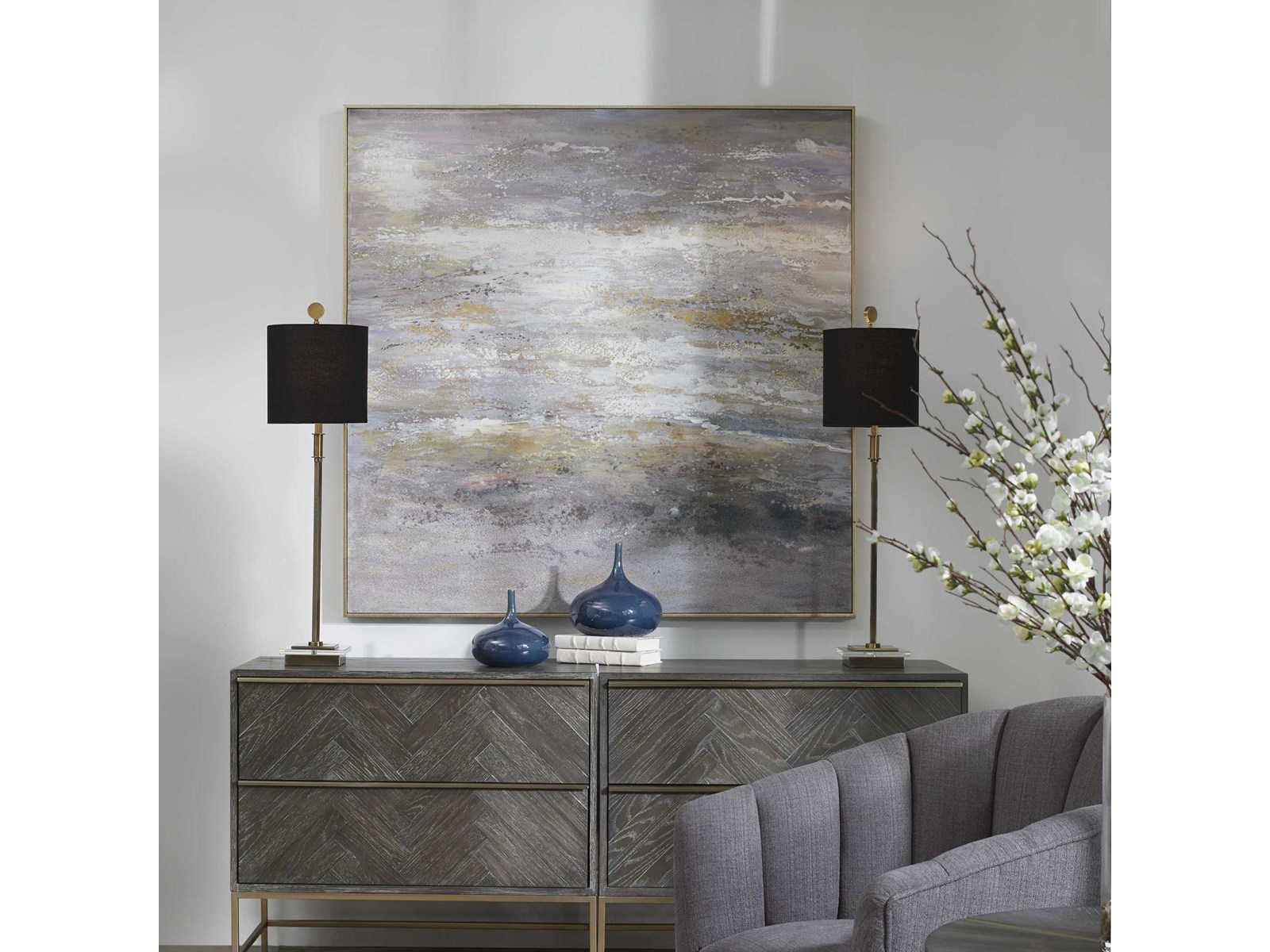 Uttermost Retrograde Canvas Wall Art UT31422