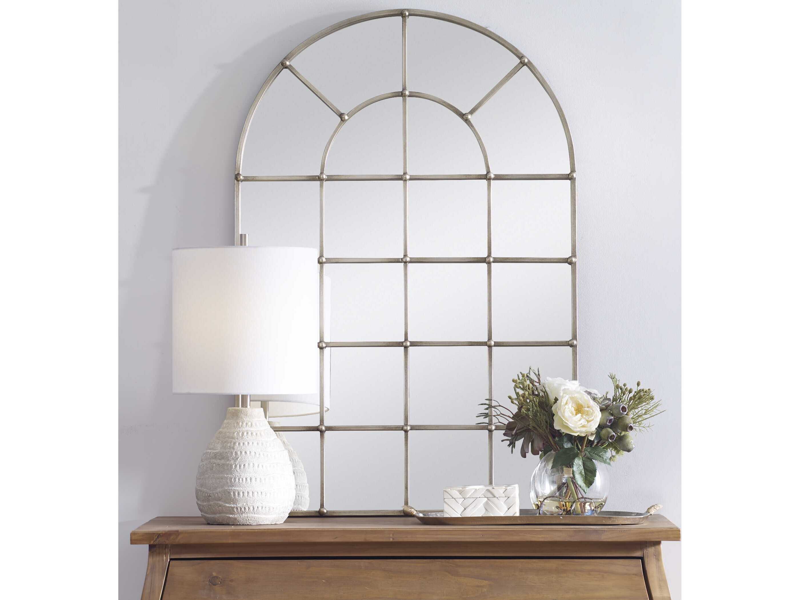 Uttermost Belmonte Floral Bouquet and Vase UT60182