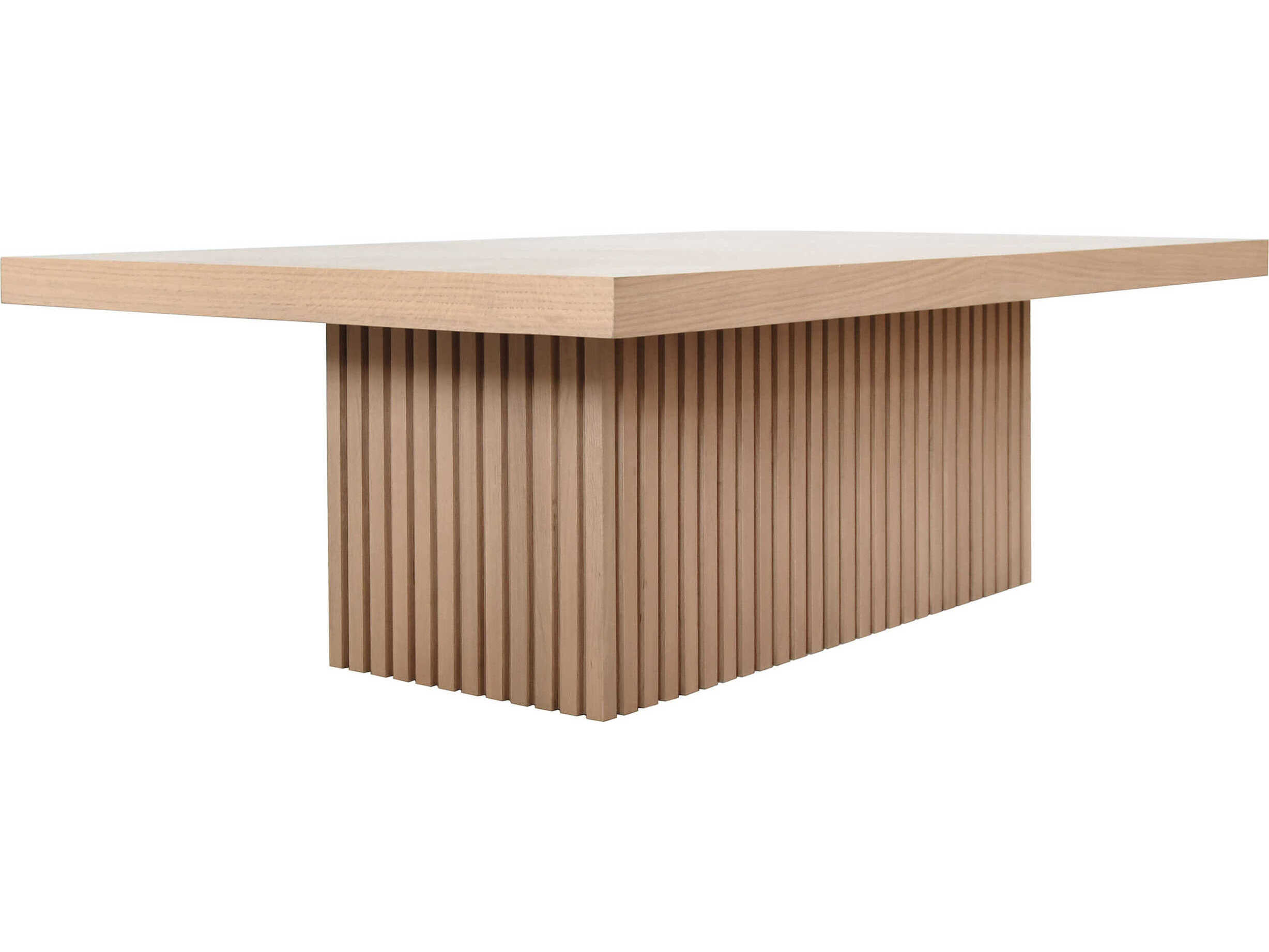 Worlds Away 50" Rectangular Wood Natural Oak Coffee Table WATYSONNO