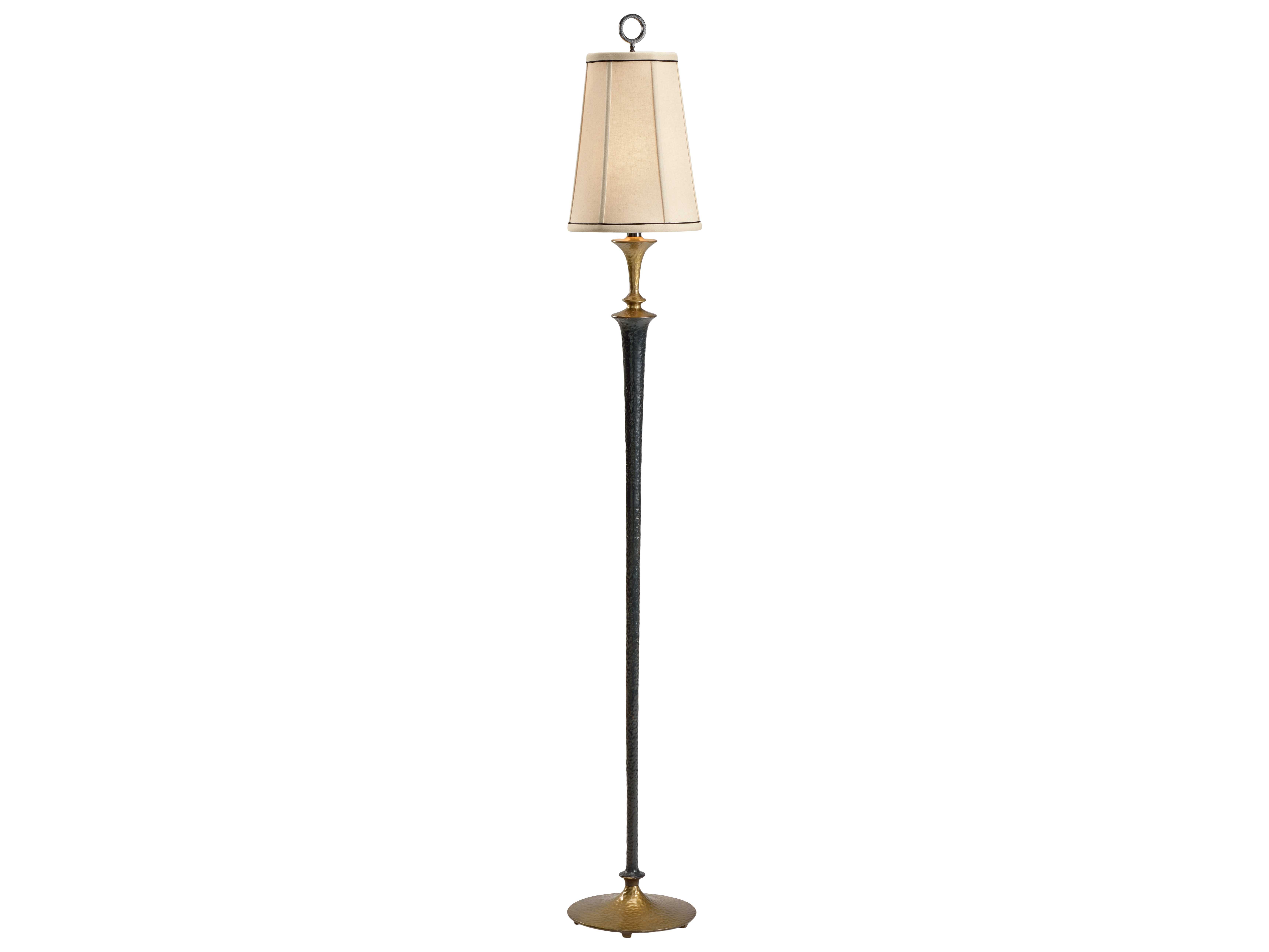 Wildwood Lamps Solid Brass Black Accent And Jensen Lamp 65456