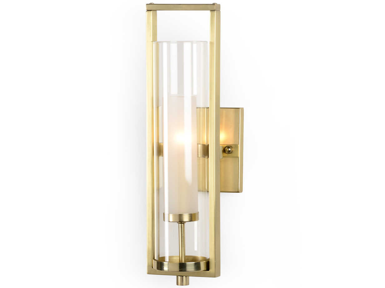 Wildwood Lancaster Antique Brass 1light Wall Sconce WL67072