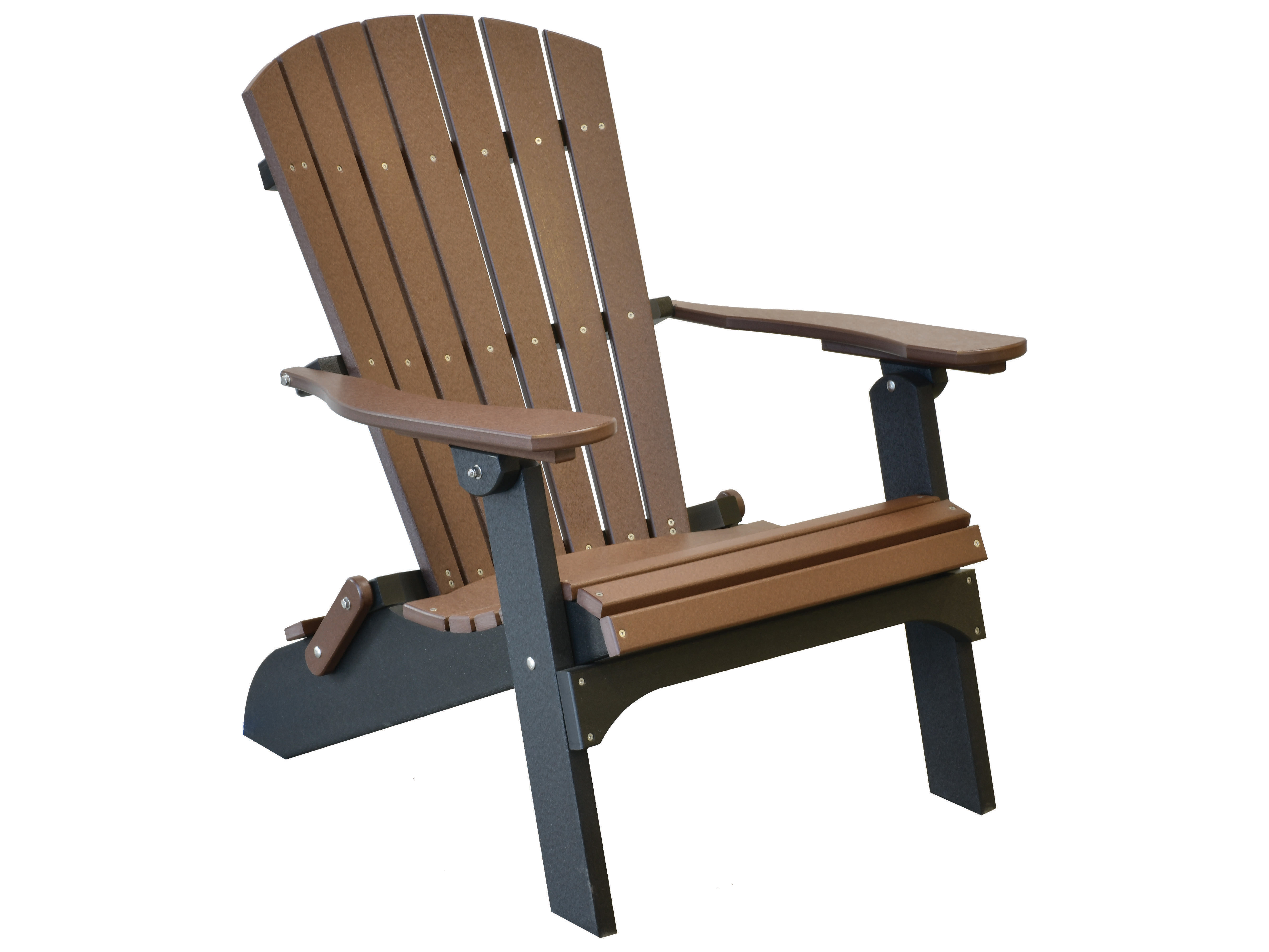 Wildridge Heritage Recycled Plastic Folding Adirondack Chair LCC107