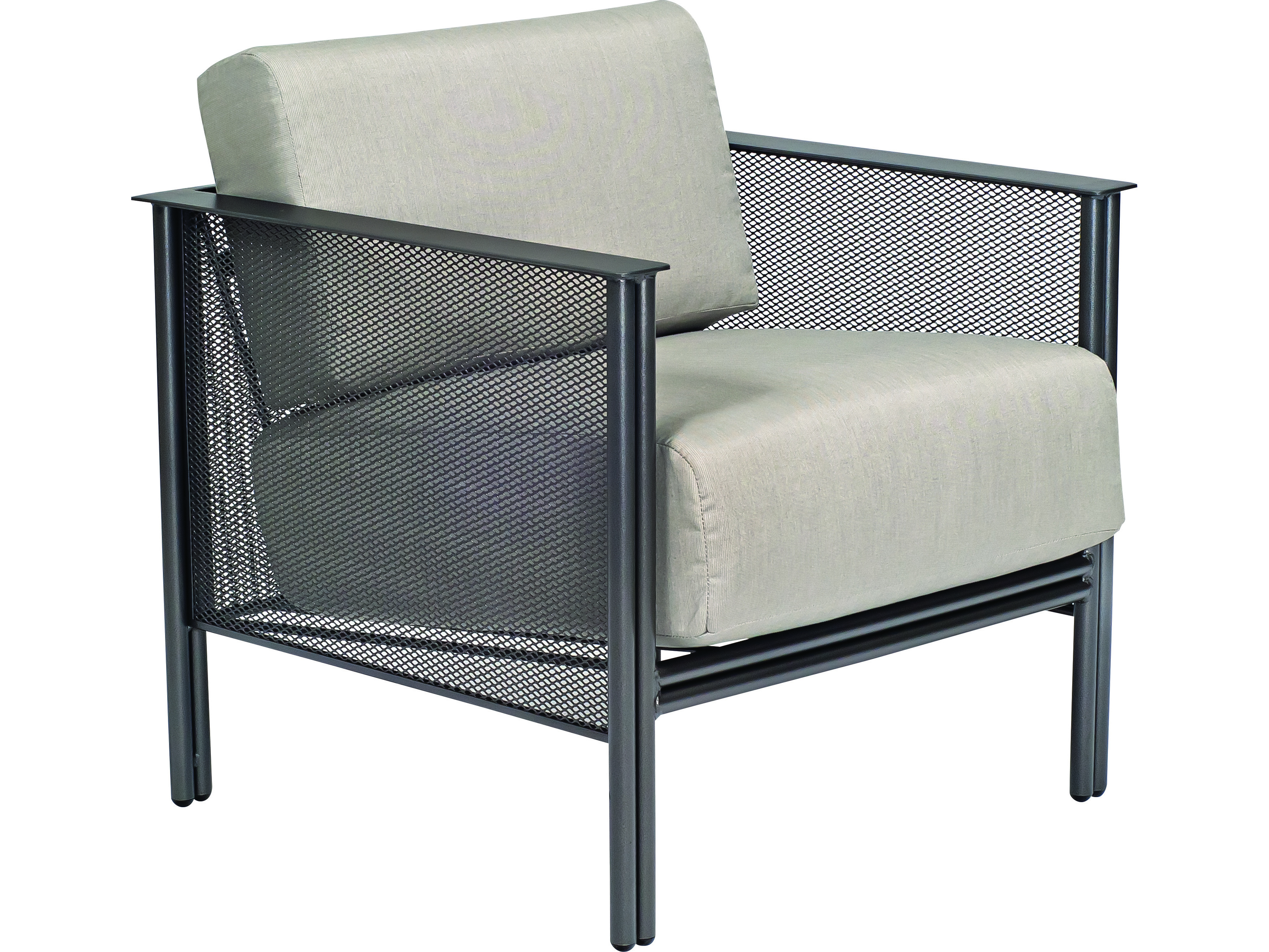 Woodard Jax Wrought Iron Lounge Chair 2J0006