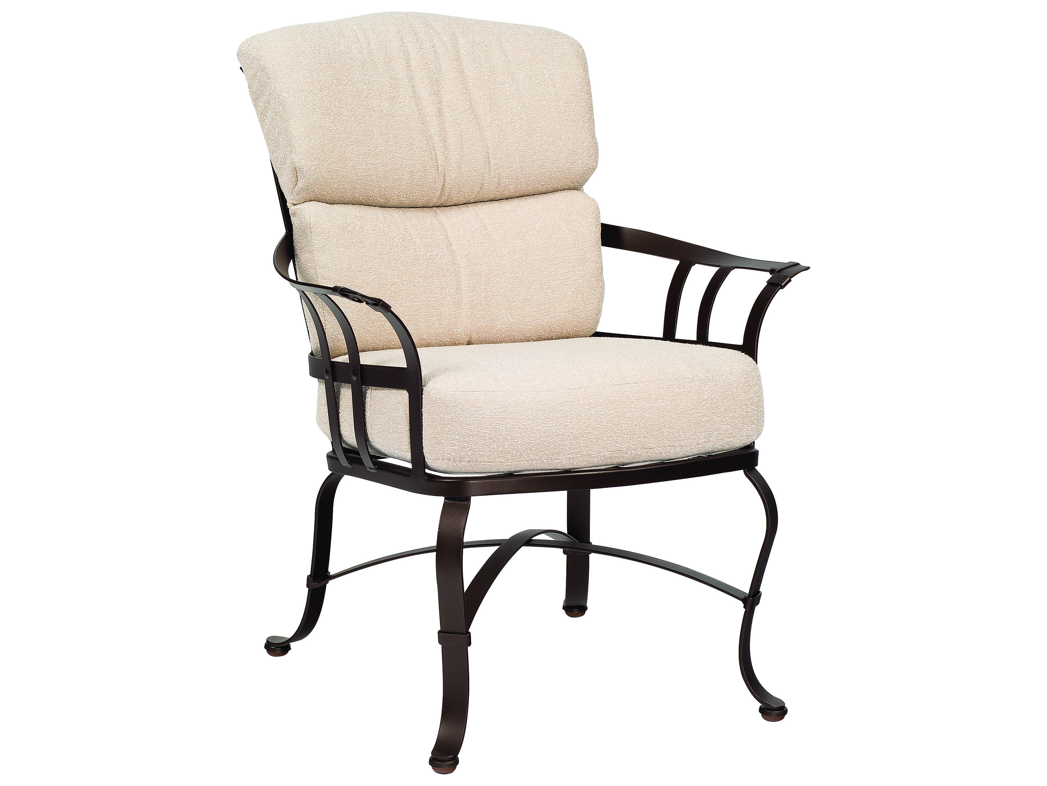 Woodard Atlas Wrought Iron Dining Chair 2L0001