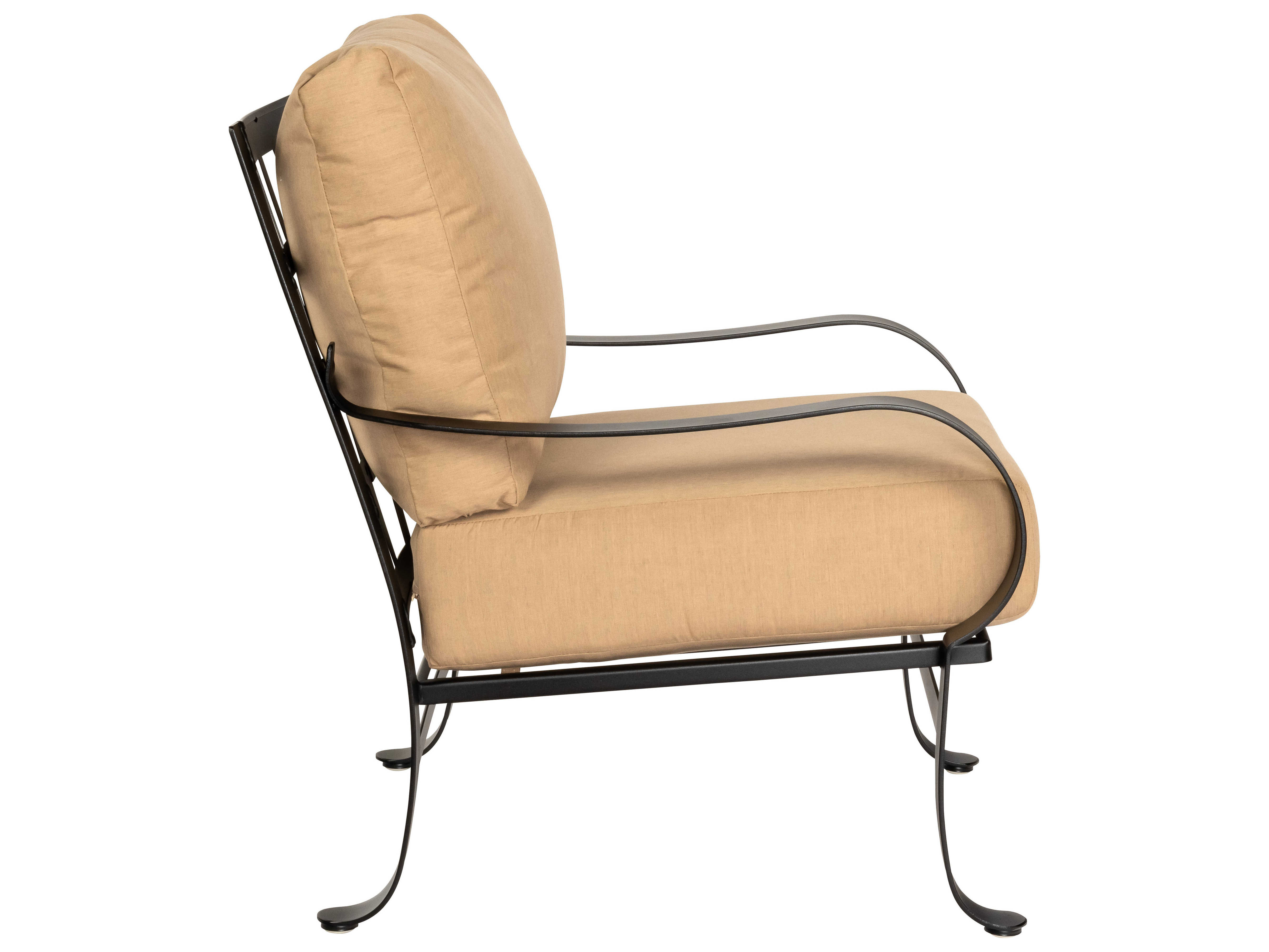Woodard Cascade Wrought Iron Lounge Chair WR2W0006