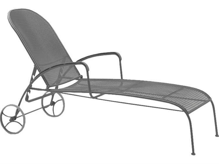 Woodard Valencia Wrought Iron Adjustable Chaise Lounge WR310070