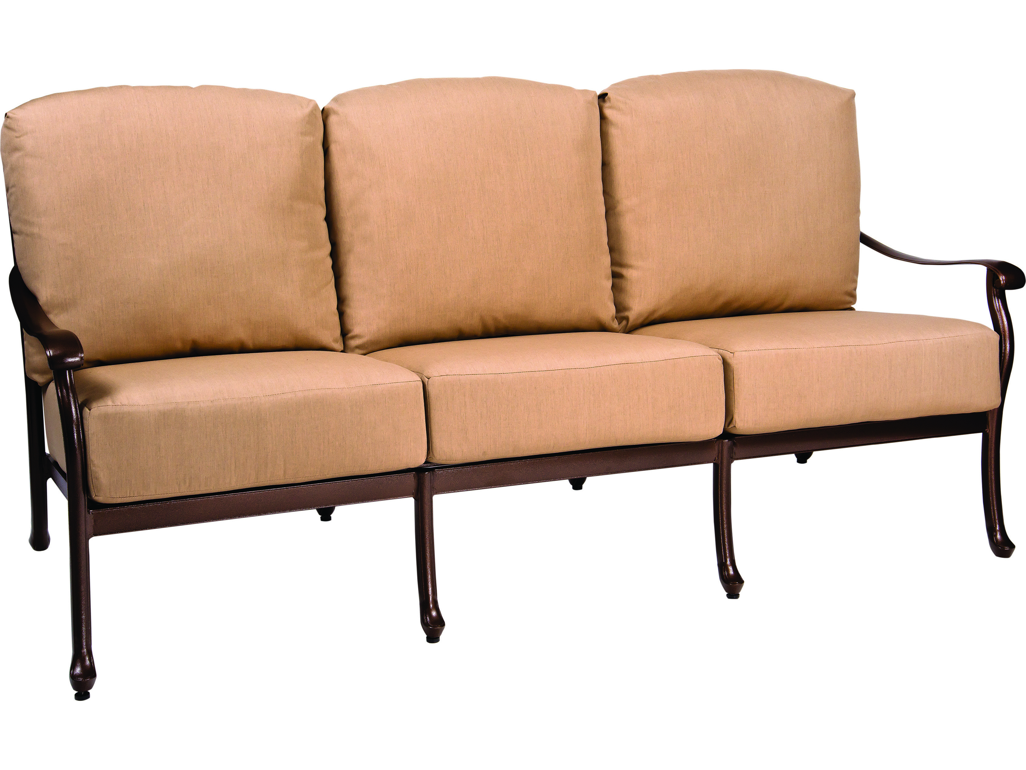Woodard Casa Cast Aluminum Sofa WR3Y0420
