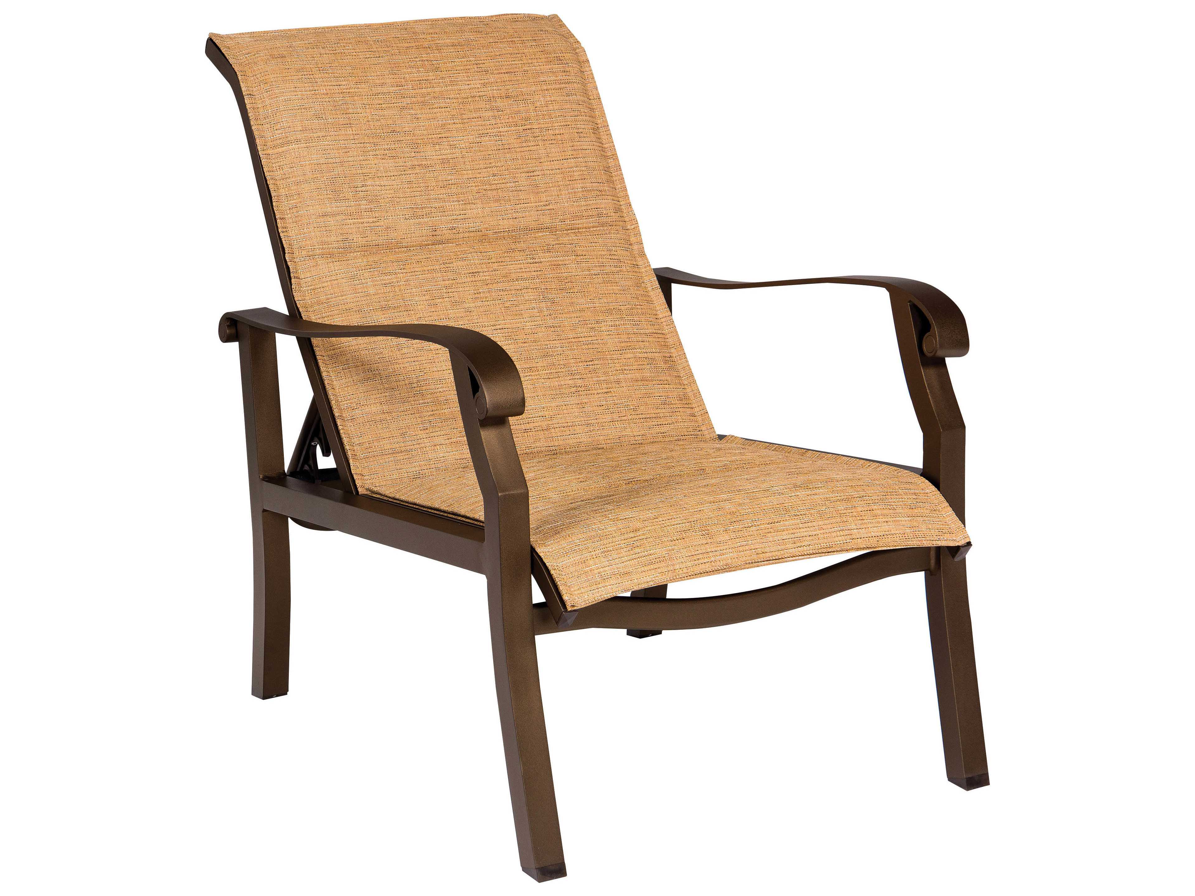 Aluminum Sling Lounge Chairs Winston Catania Sling Aluminum Swivel