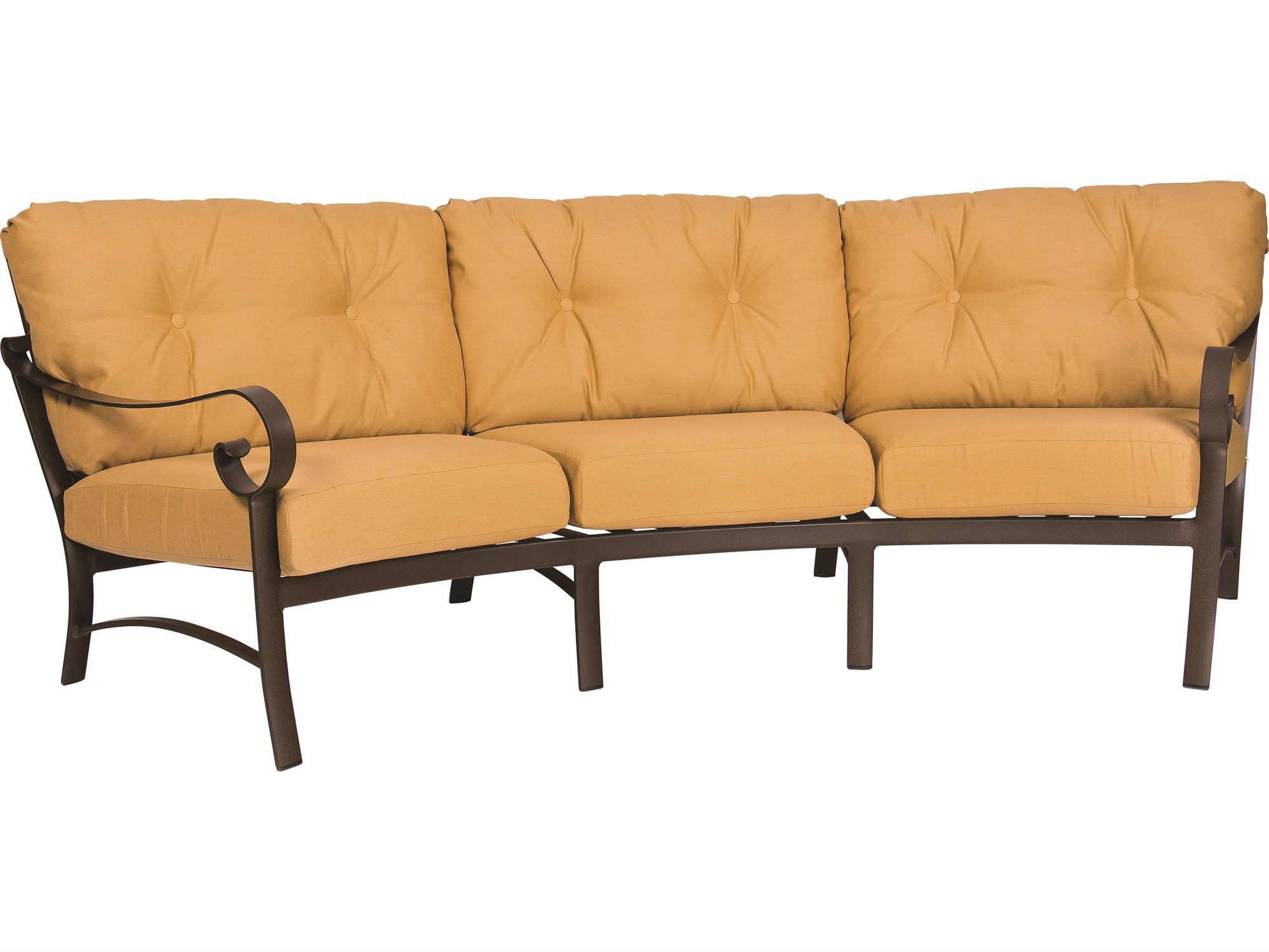 Woodard Belden Crescent Sofa Replacement Cushions WR690464CH