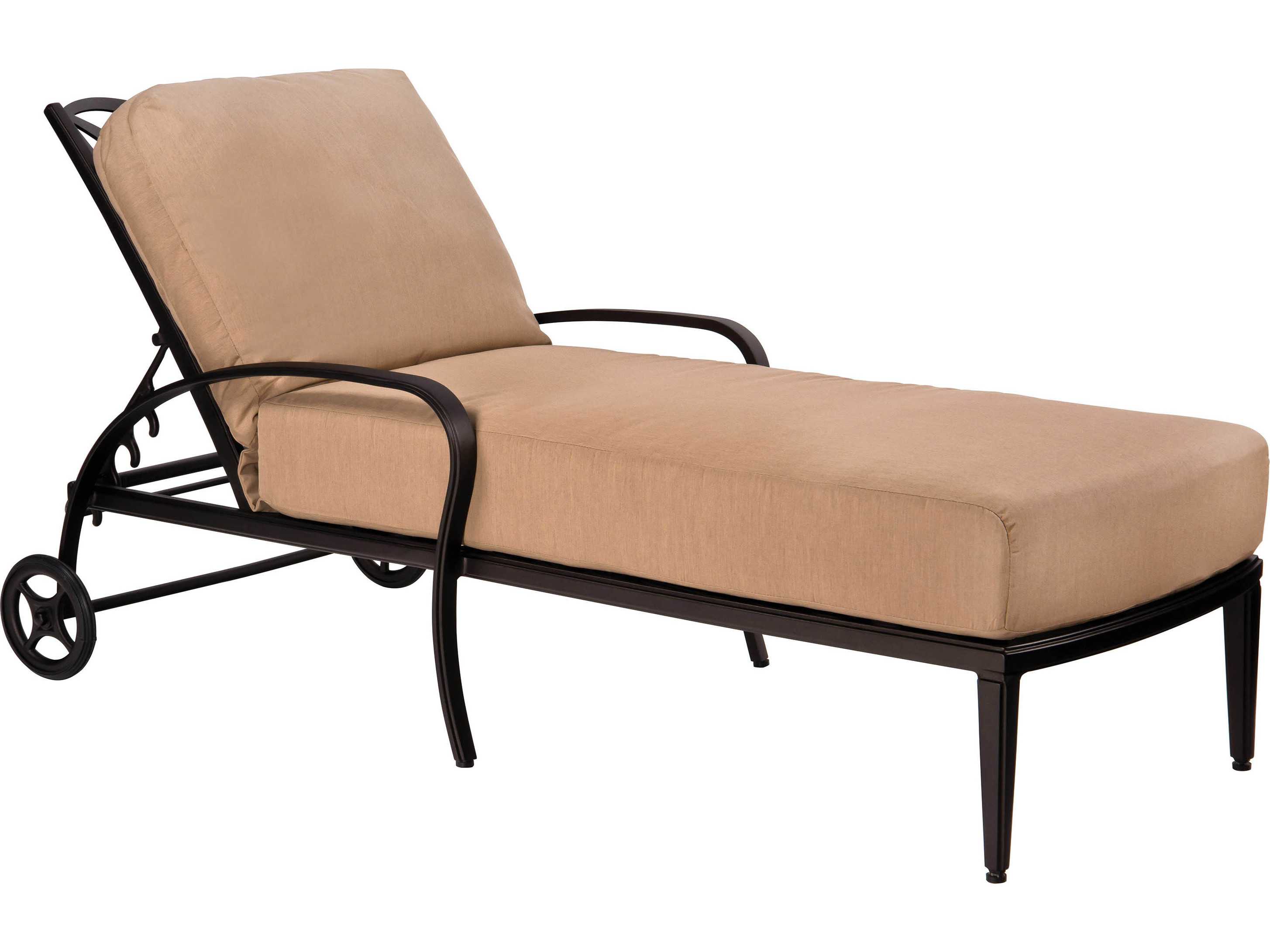 Woodard Apollo Aluminum Chaise Lounge 7U0470
