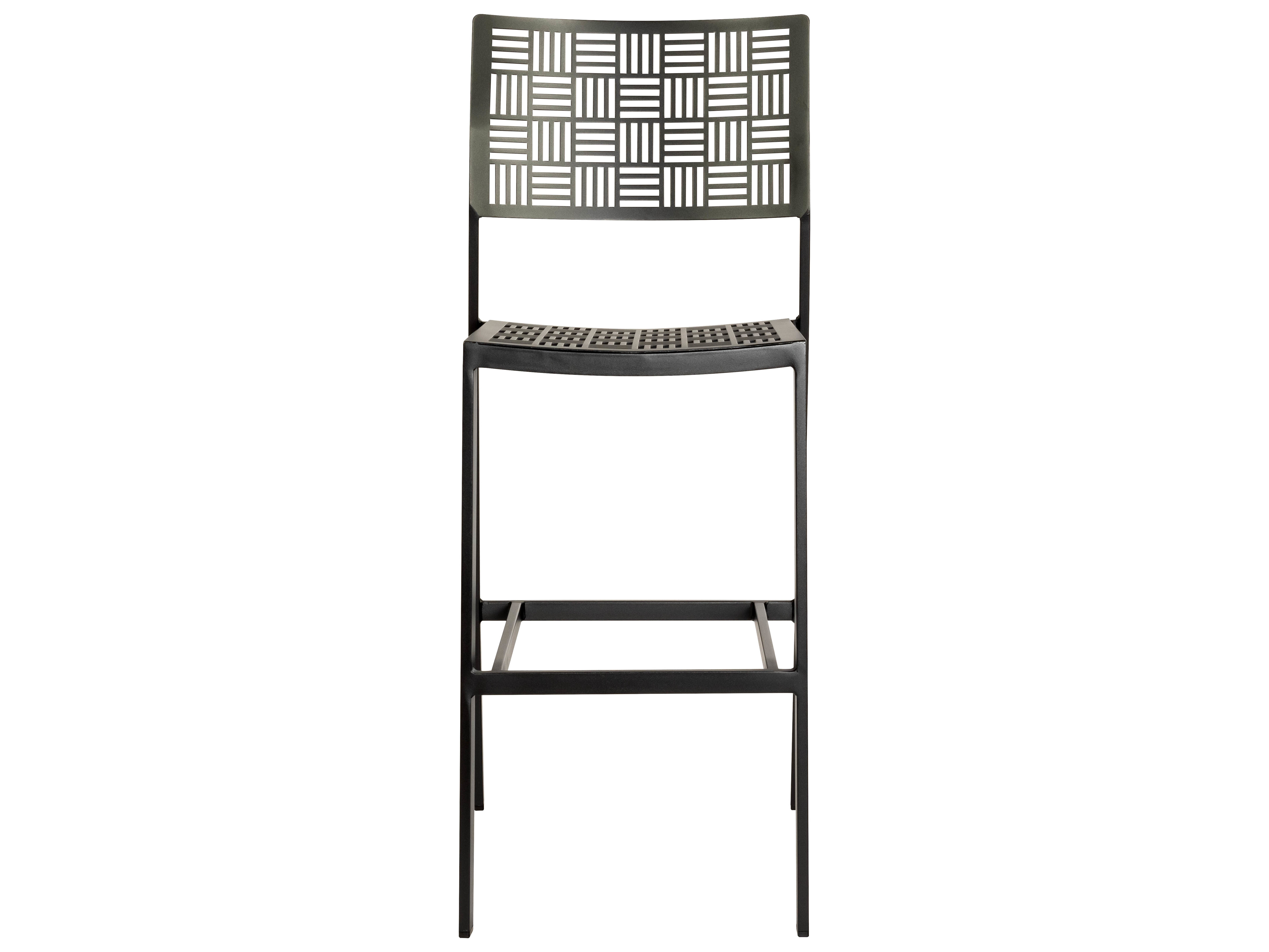 Woodard New Century Wrought Iron Bar Stool WR930068