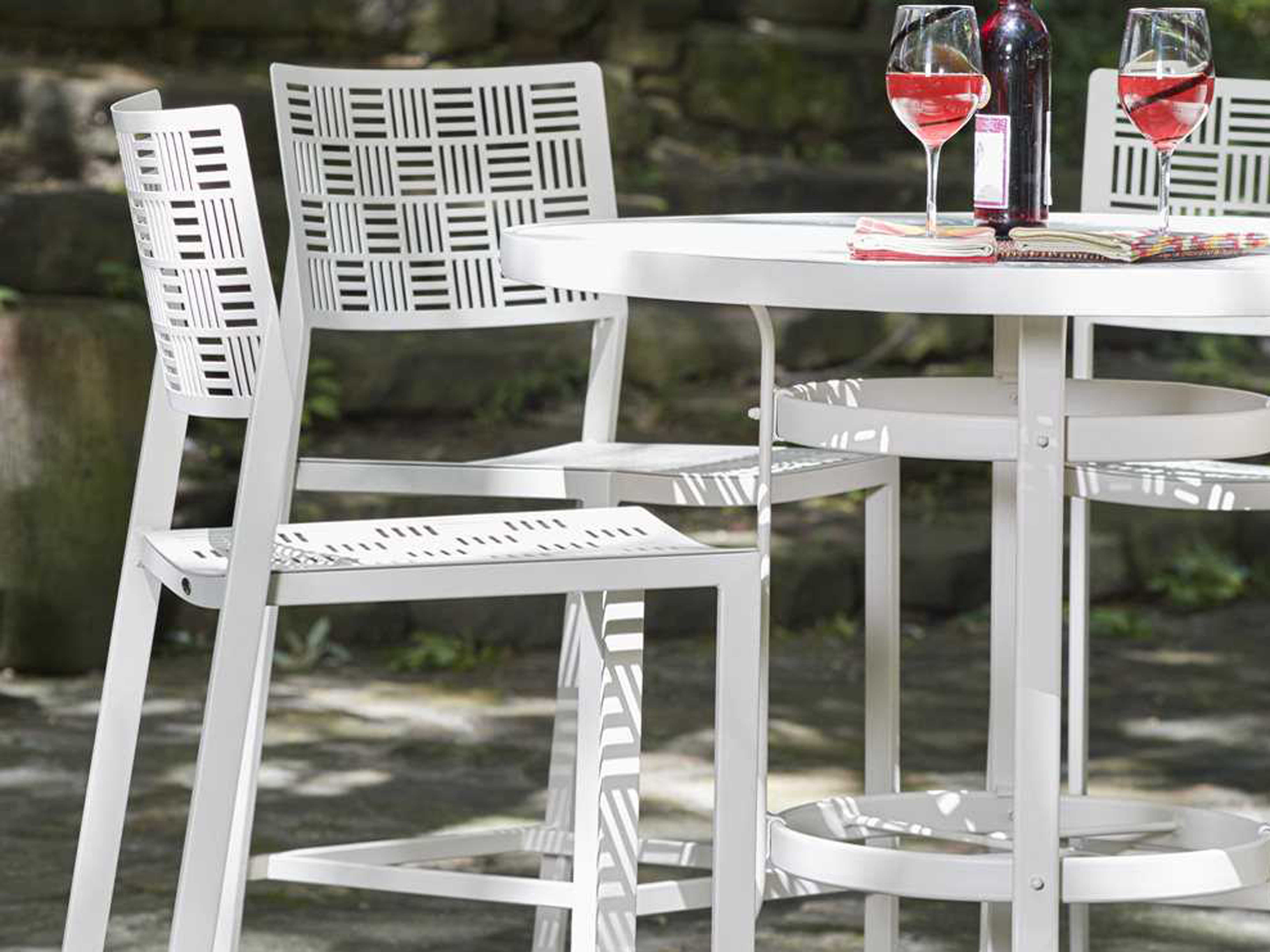 Woodard New Century Wrought Iron Bar Set WRNEWCENTURYBARSET