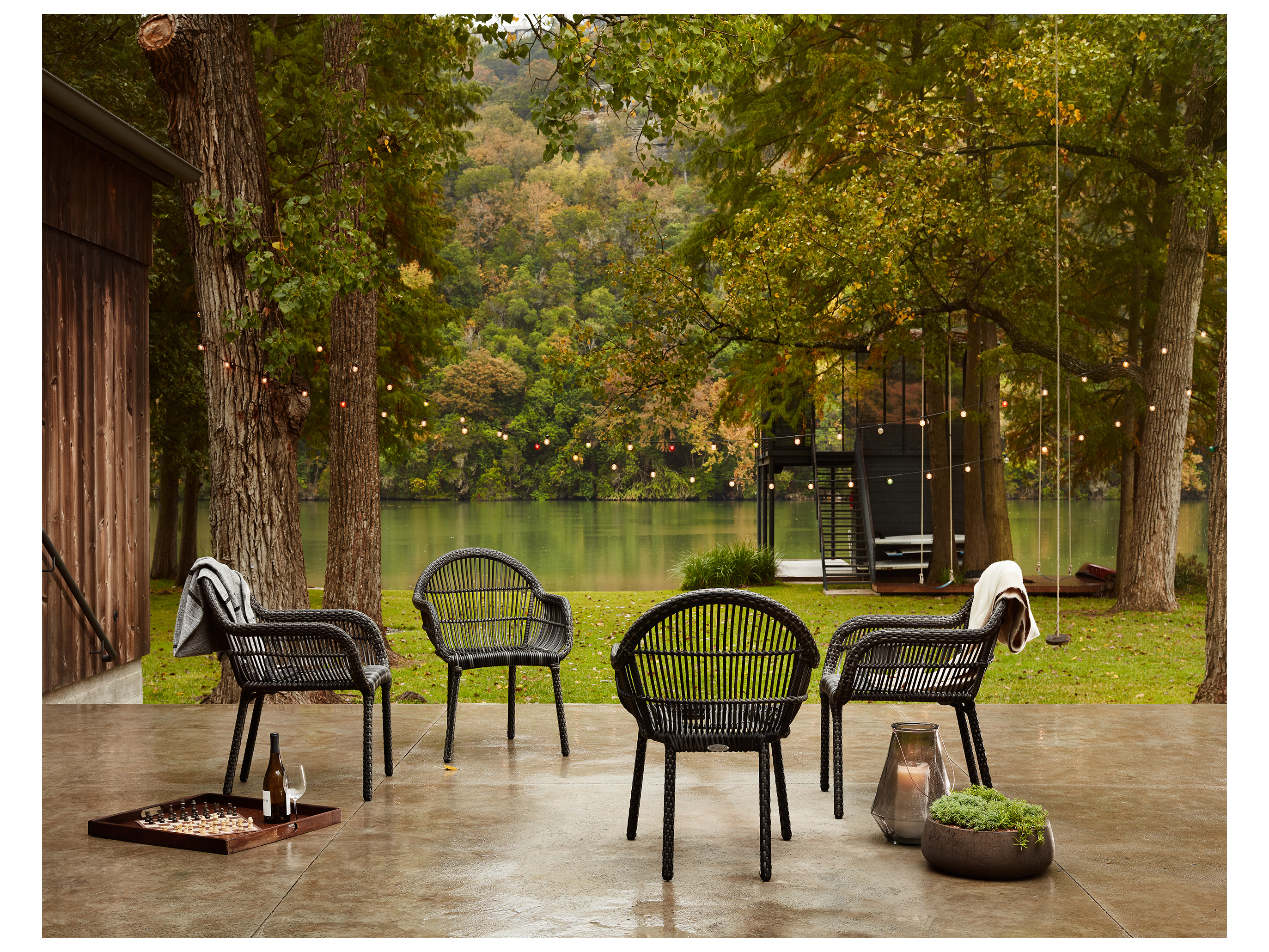 Woodard Canaveral Wicker Cape Dining Chair S508501