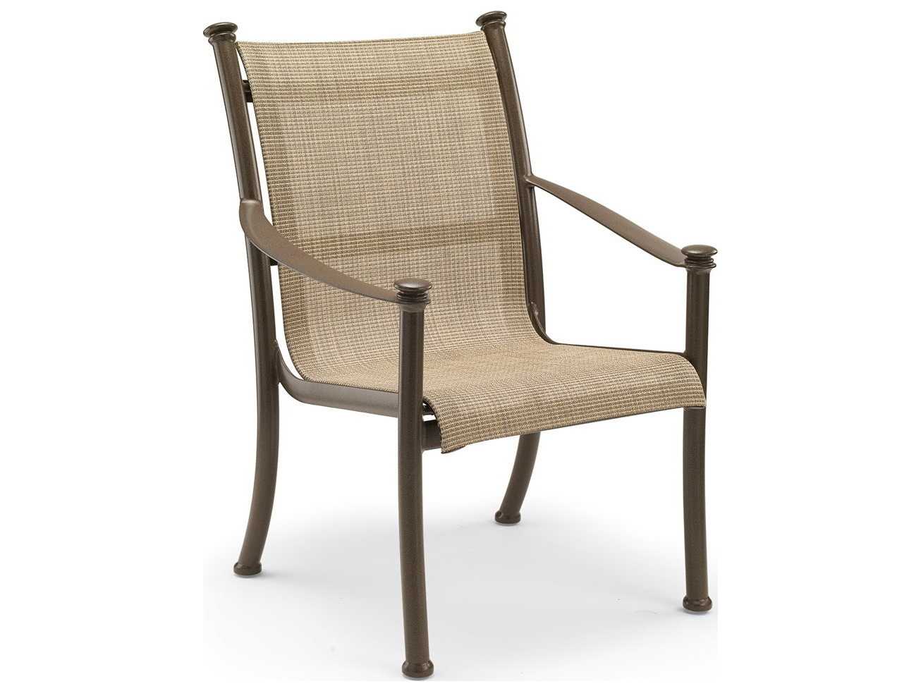 Winston Catania Sling Aluminum High Back Dining Chair J5801S