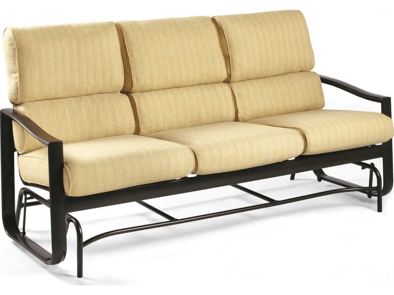 Winston Belvedere Cushion Aluminum Sofa Glider WSM29031