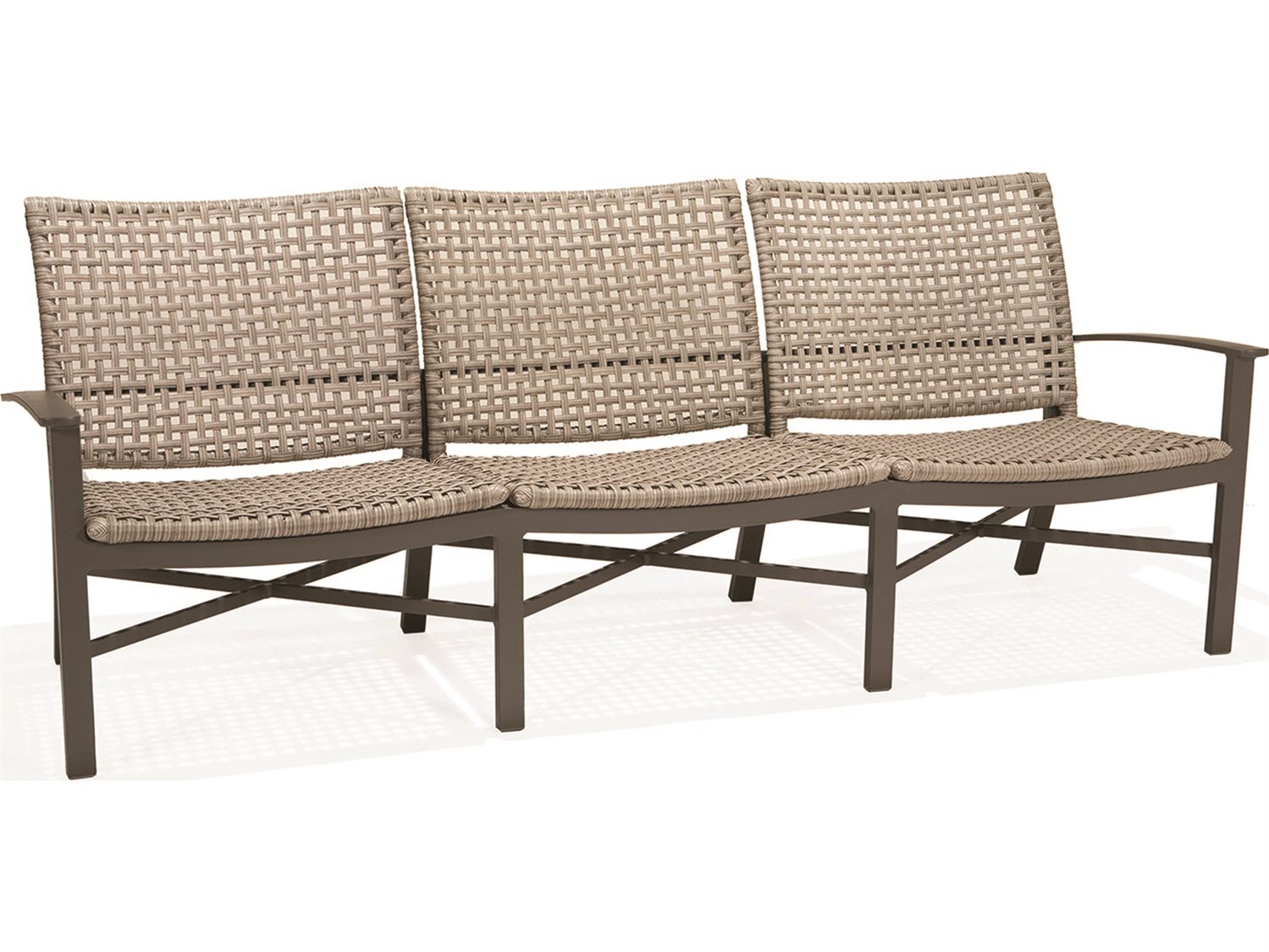 Winston Jasper Woven Aluminum Patio Sofa WSM81003J