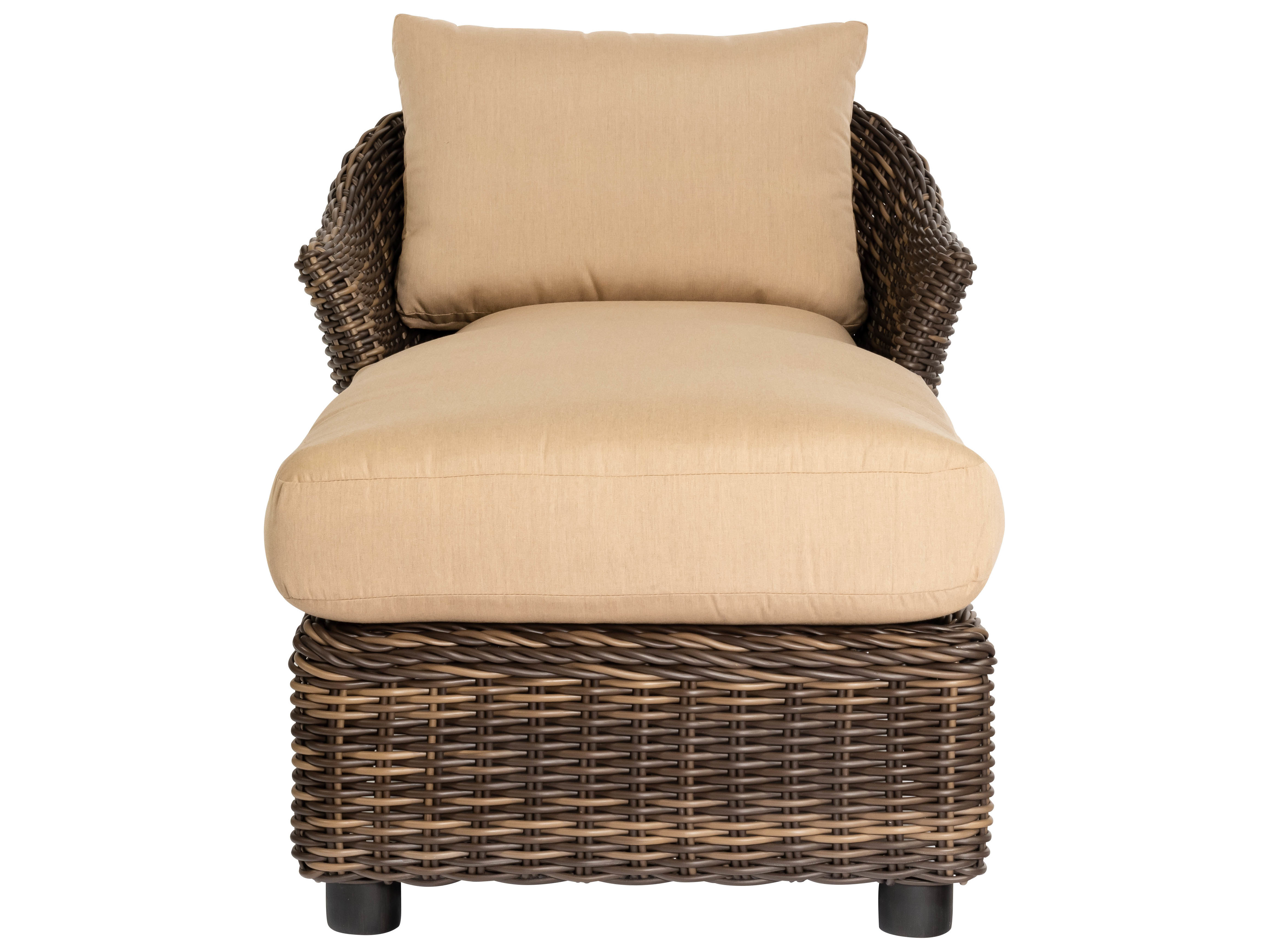 Woodard Whitecraft Sonoma Wicker Chaise Lounge WTS561041