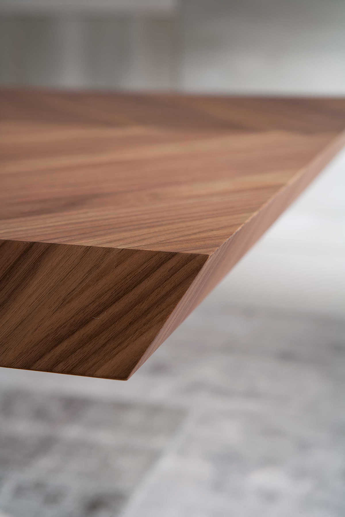 YumanMod Quadron 100" Extendable Rectangular Wood Dining Table YMOZ010102