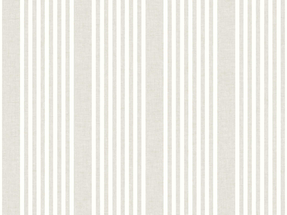 York Wallcoverings Stripes Resource Library Soft Linen French Linen