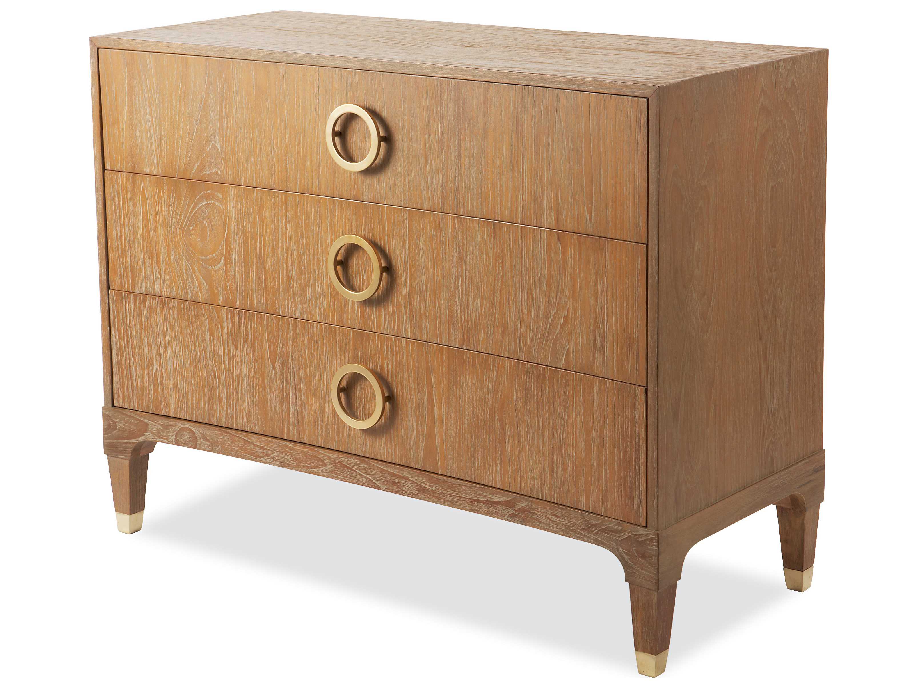 Brownstone Furniture Atherton 3 Drawers Nightstand BRNAT002