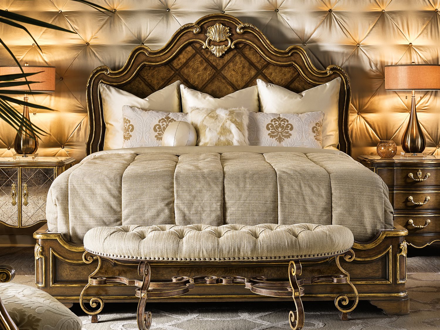 Carson Aria Panel Bed CARCAR11