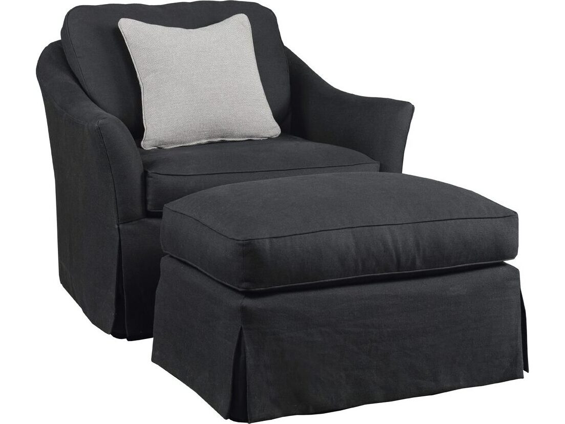 Lillian August Upholstery Swivel Accent Chair lnaLA7125C