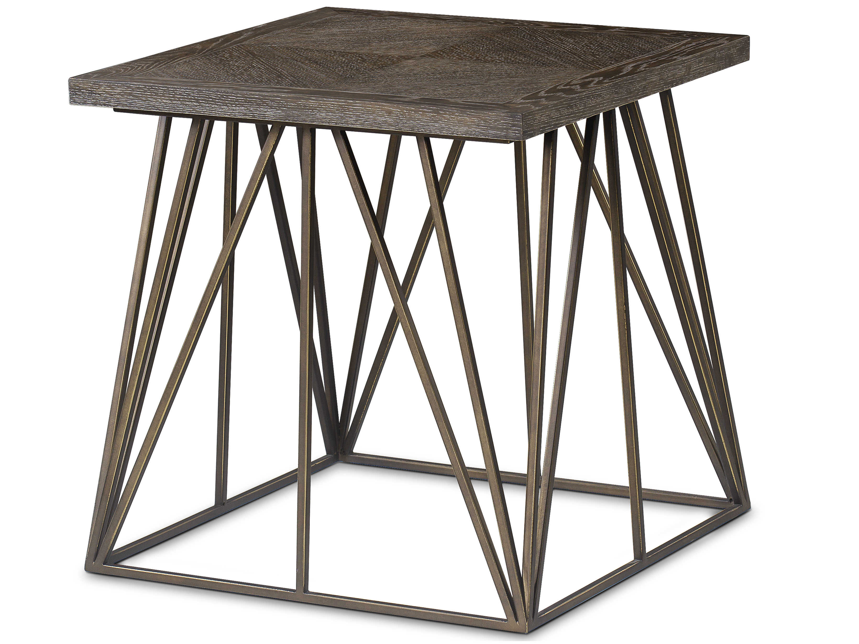 Sonder Living Brown 24'' Wide Square End Table RD0801281