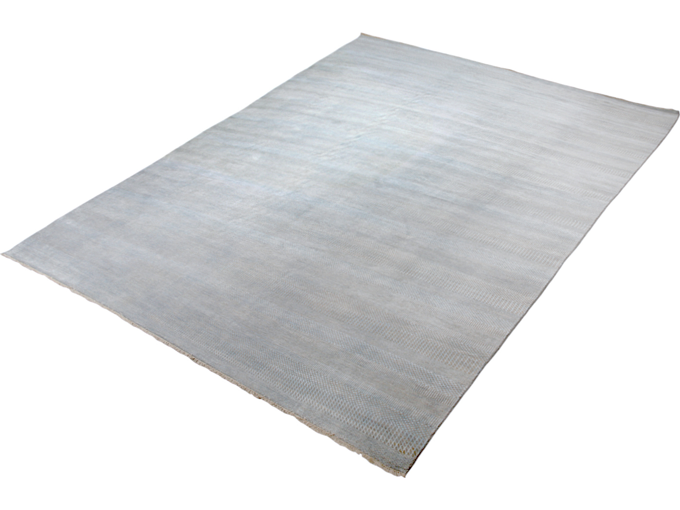 Solo Rugs Solid Gray 12' x 18' Rectangular Area Rug SOLM80624