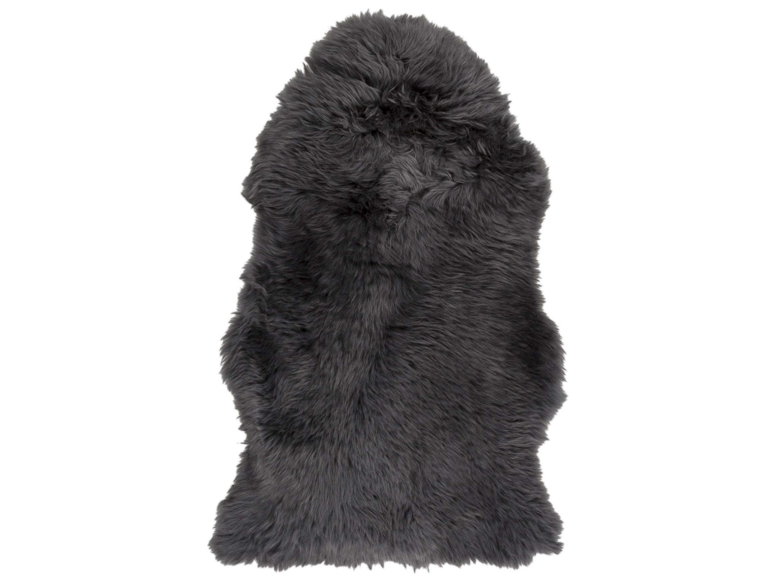 Surya Sheepskin Rectangular Gray Area Rug SYSHS9602REC