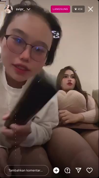 Selviana Live Ig Pake Baju Belahan Coklat Dood Stream