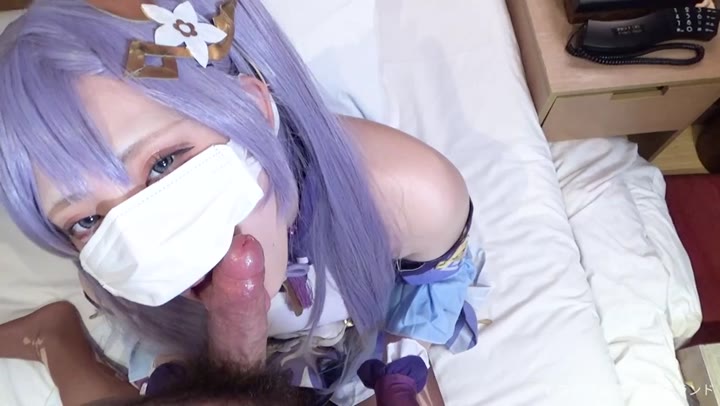 Keqing Genshin Wangy Cosplay Mulus Jepang Doodstream