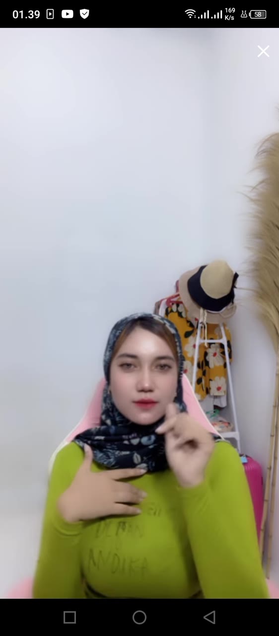 Live Tiktok Tante Cantik Jilb Bs Goyang Sambil Loncat P Fps