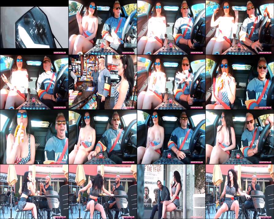 Poster for Of Cj Sparxx Show Tits In Public Banana Blowjob Prank Premium Video